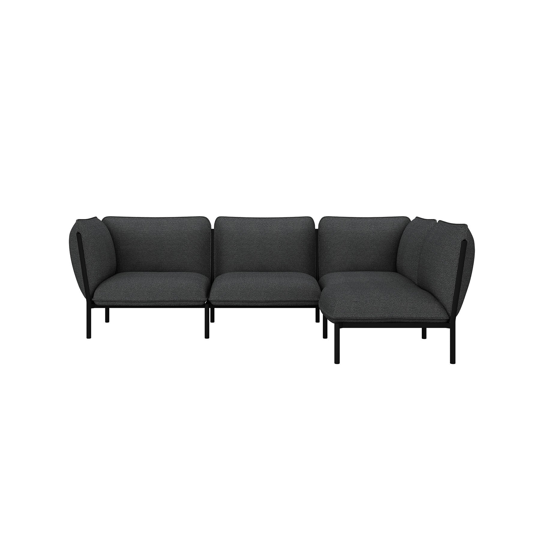 Kumo Corner Sofa with Armrest - District Furniture