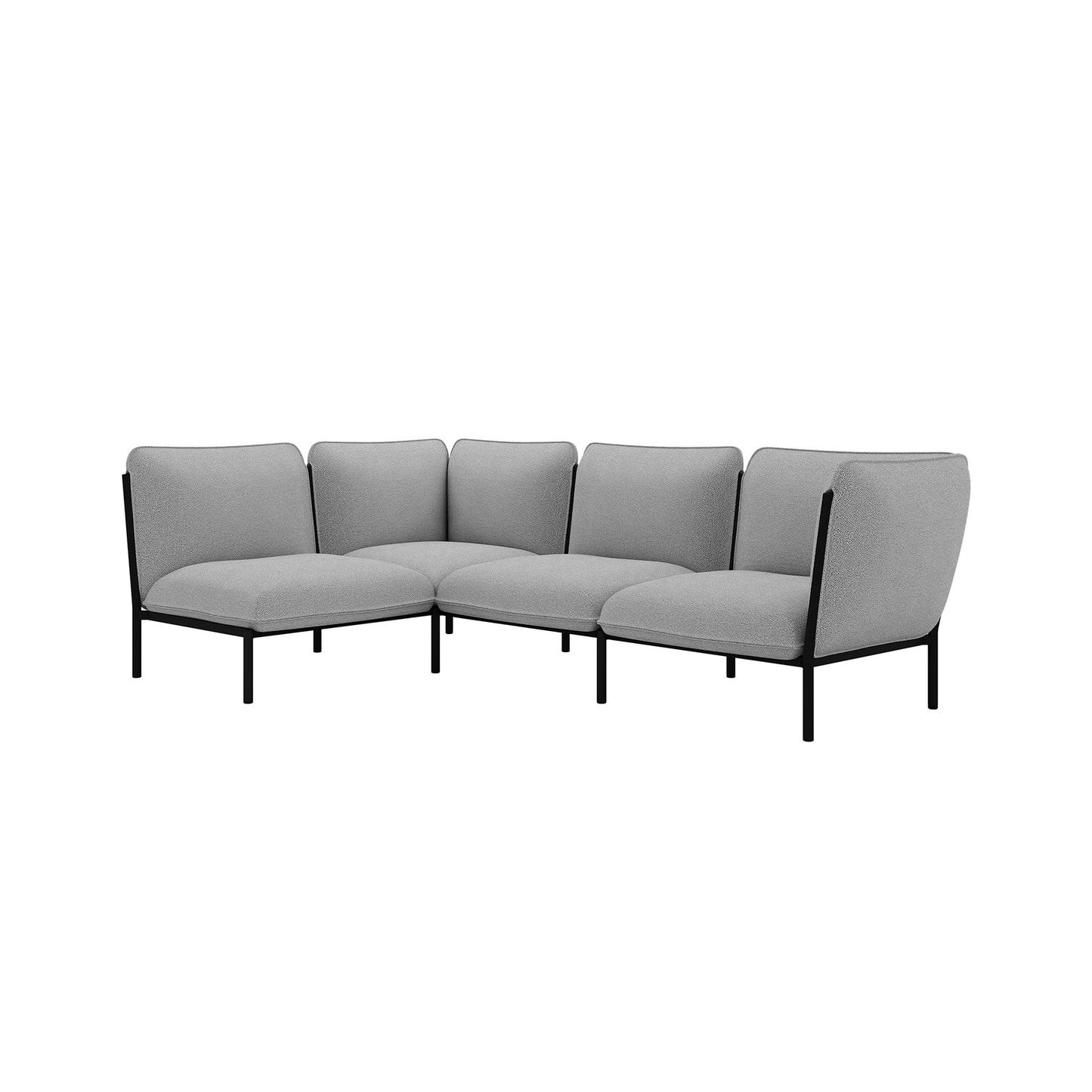 Kumo Corner Sofa with Armrest - District Furniture