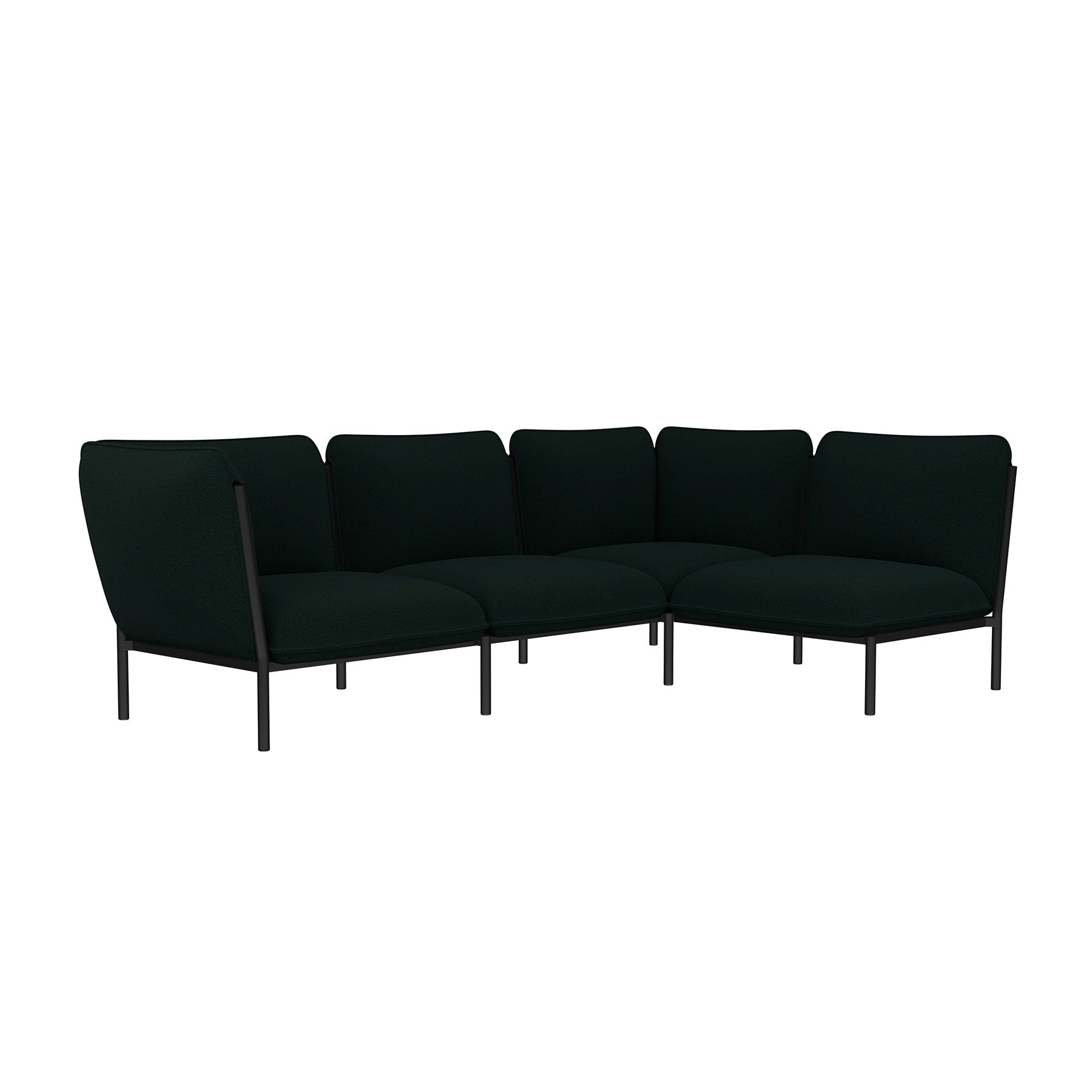 Kumo Corner Sofa with Armrest - District Furniture