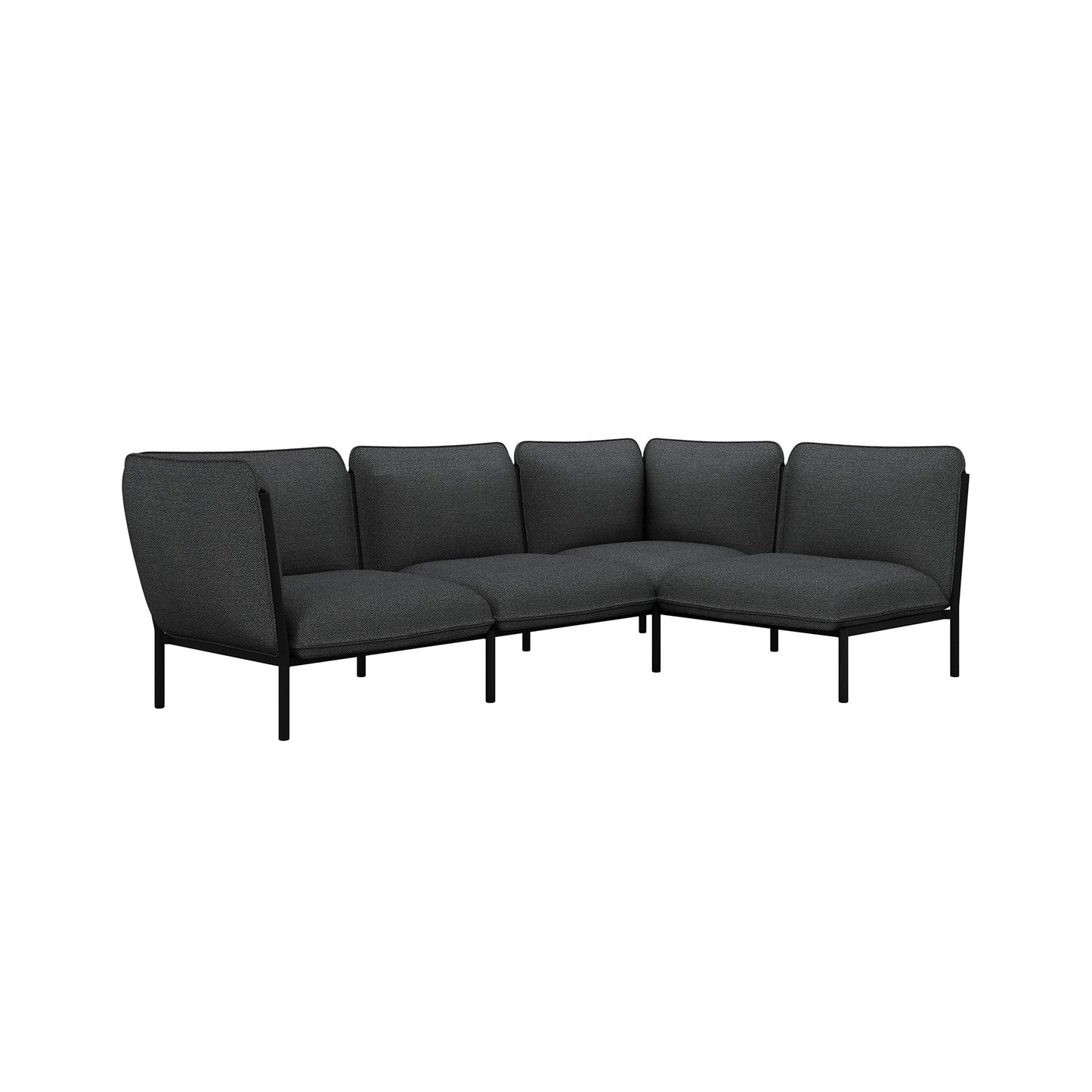 Kumo Corner Sofa with Armrest - District Furniture