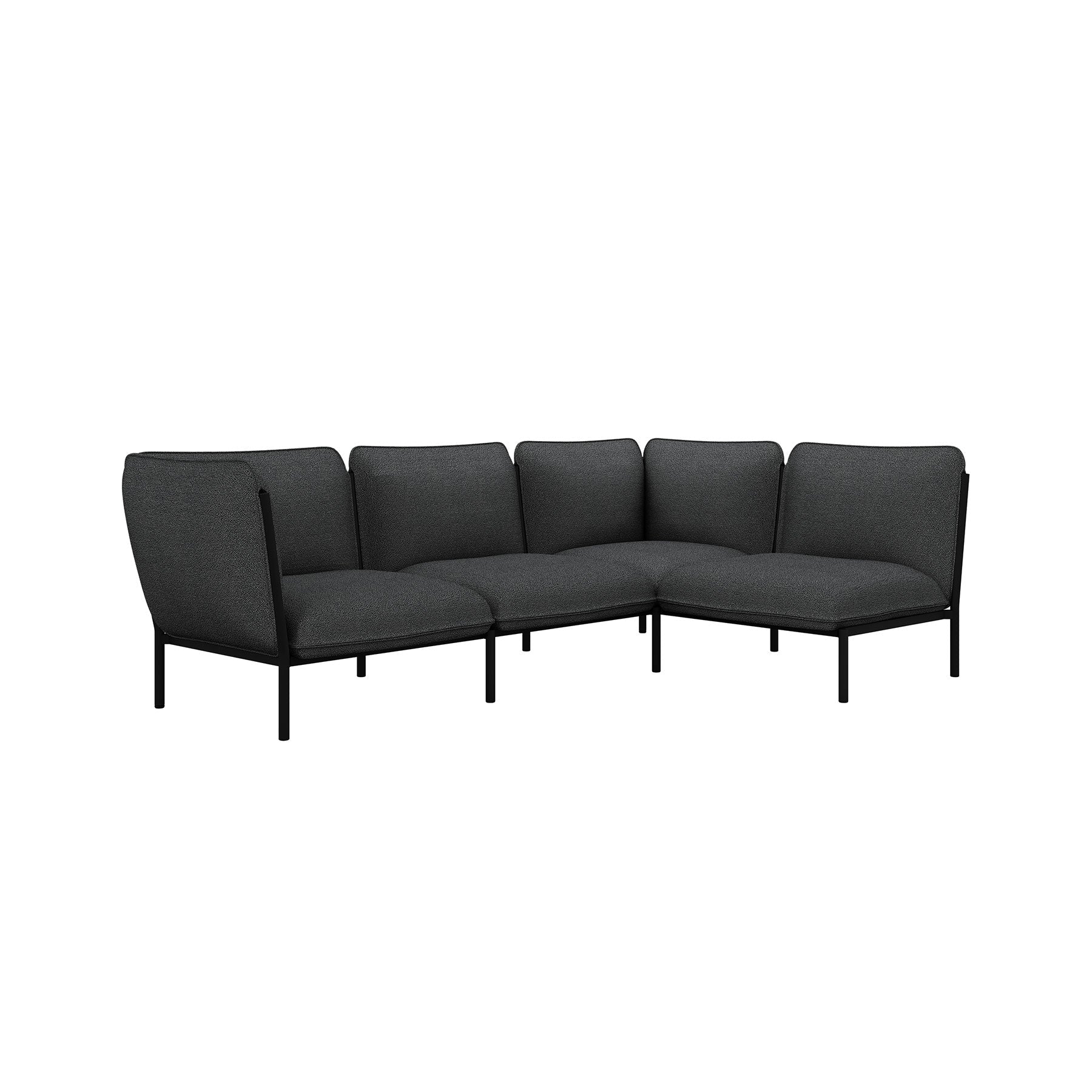 Kumo Corner Sofa with Armrest - District Furniture