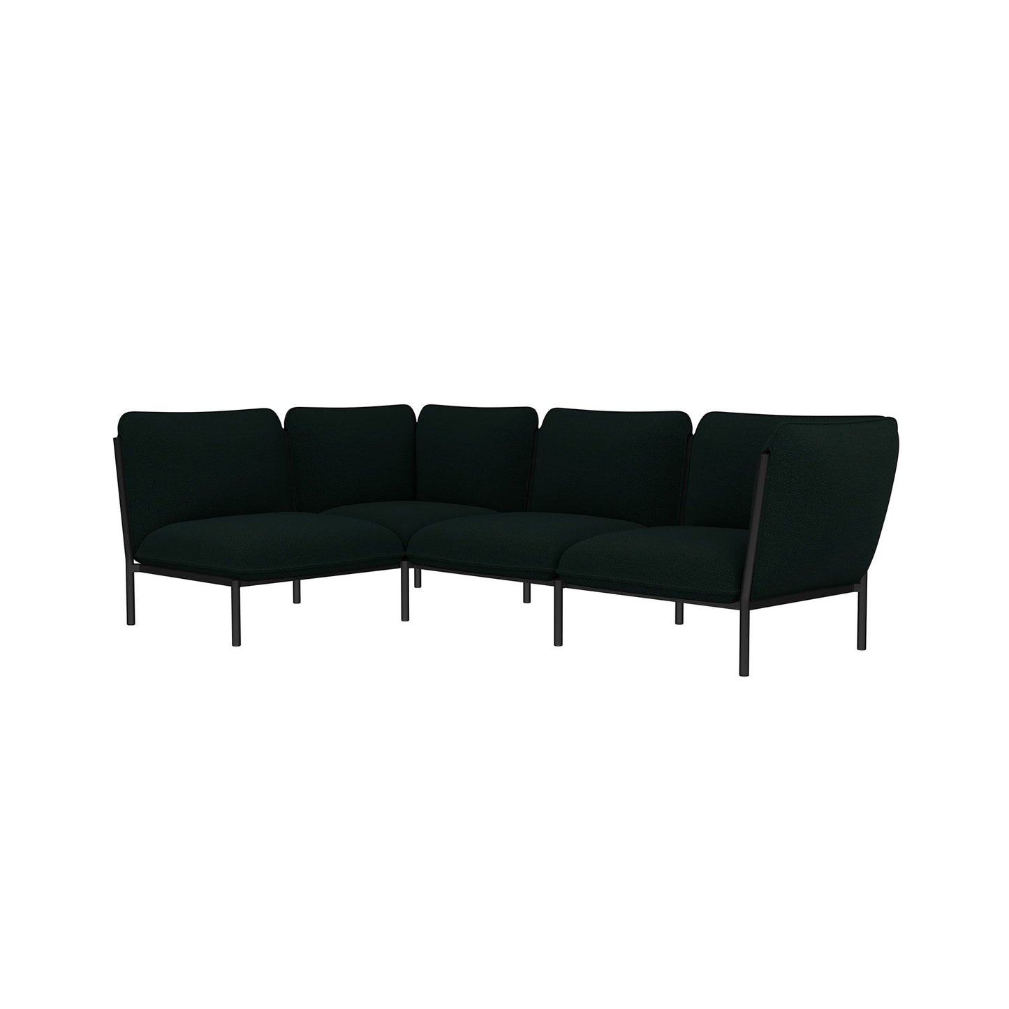 Kumo Corner Sofa with Armrest - District Furniture