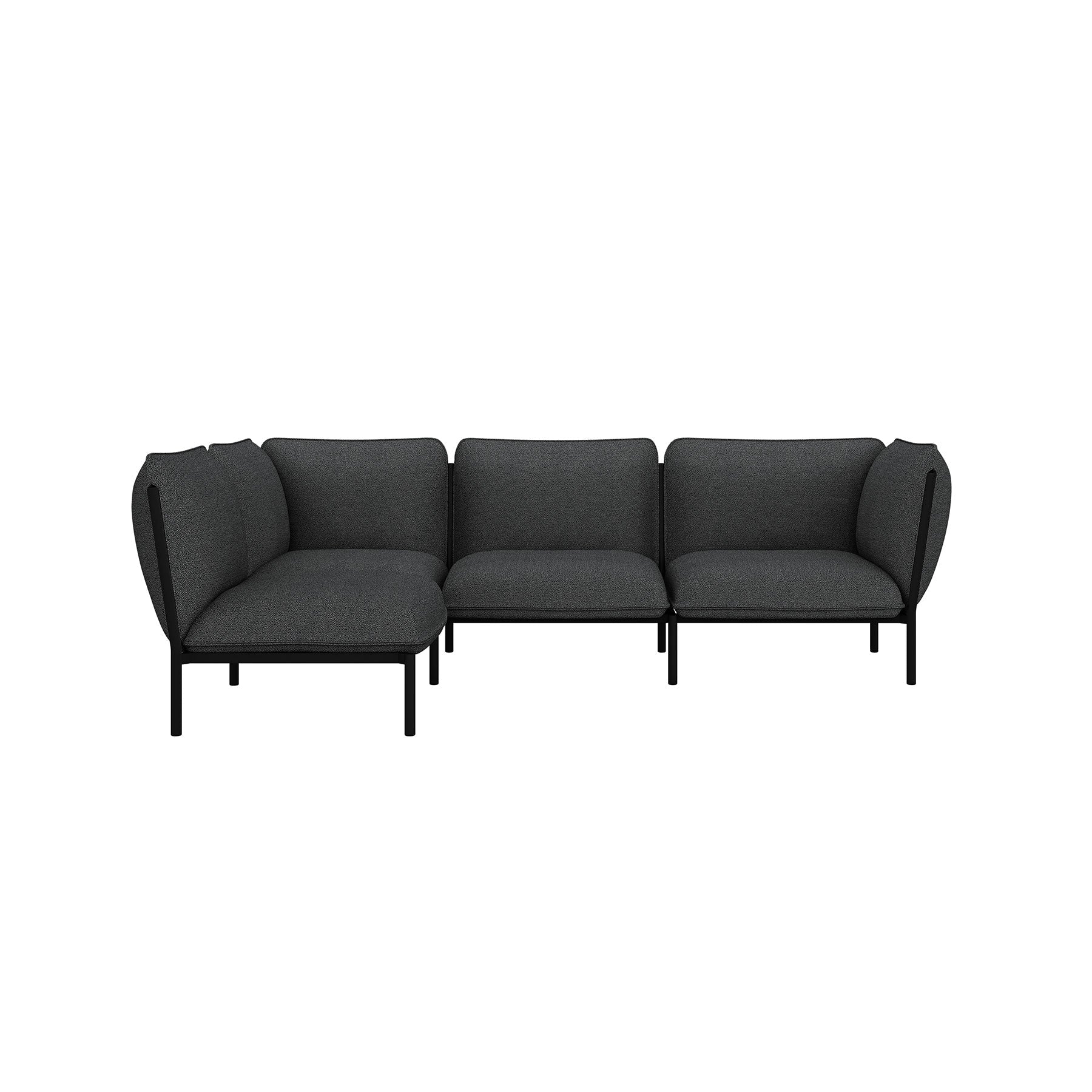 Kumo Corner Sofa with Armrest - District Furniture