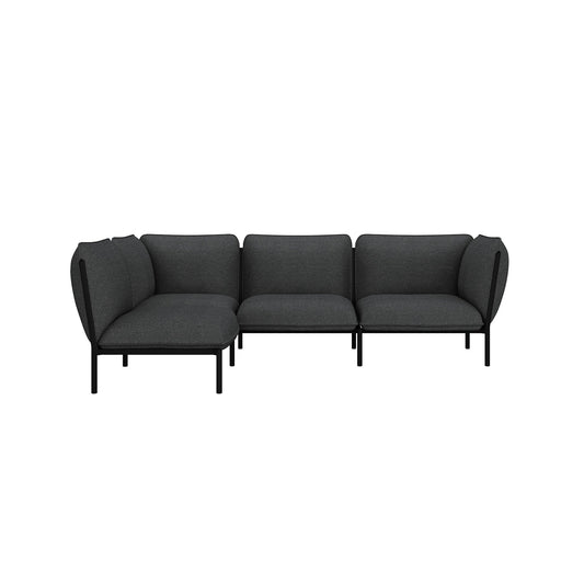 Kumo Corner Sofa with Armrest - District Furniture