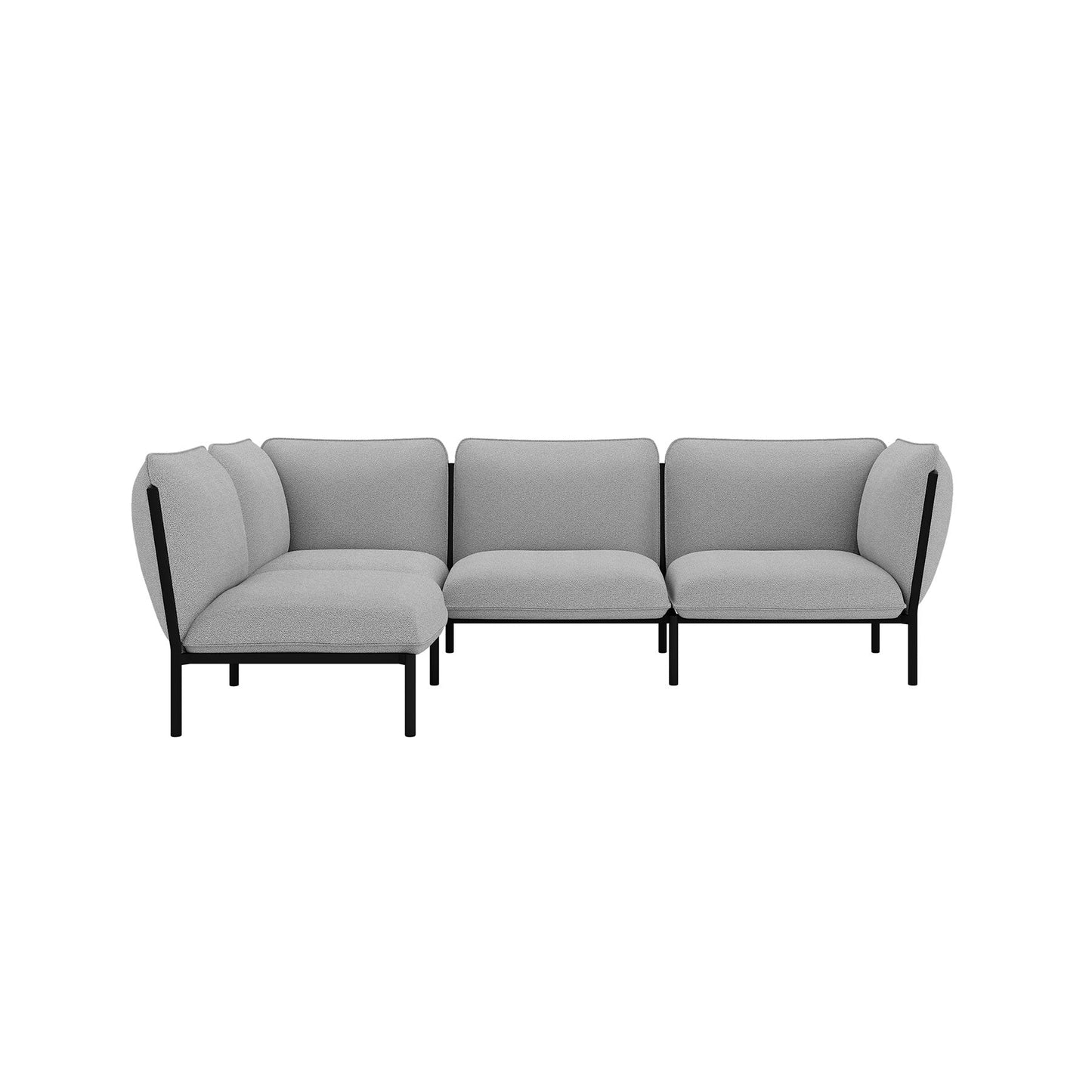Kumo Corner Sofa with Armrest - District Furniture