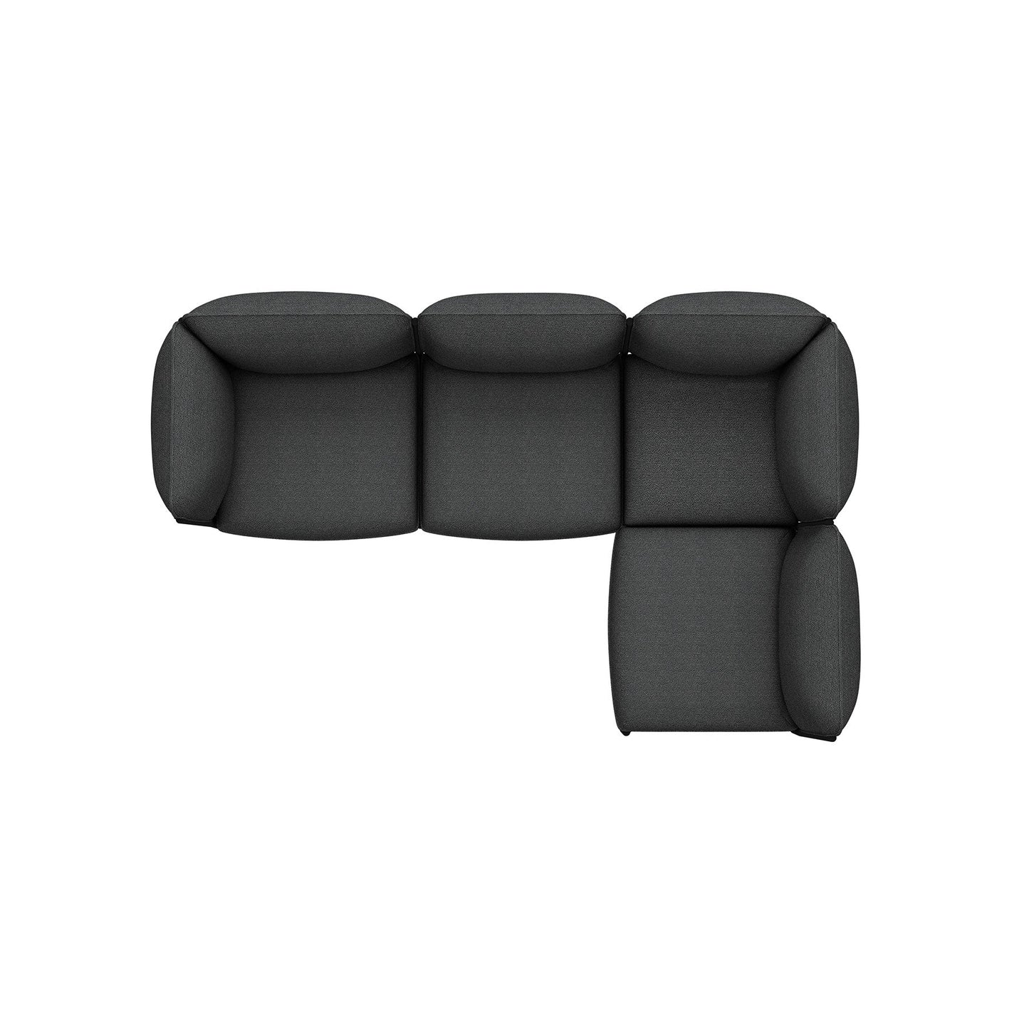 Kumo Corner Sofa with Armrest - District Furniture