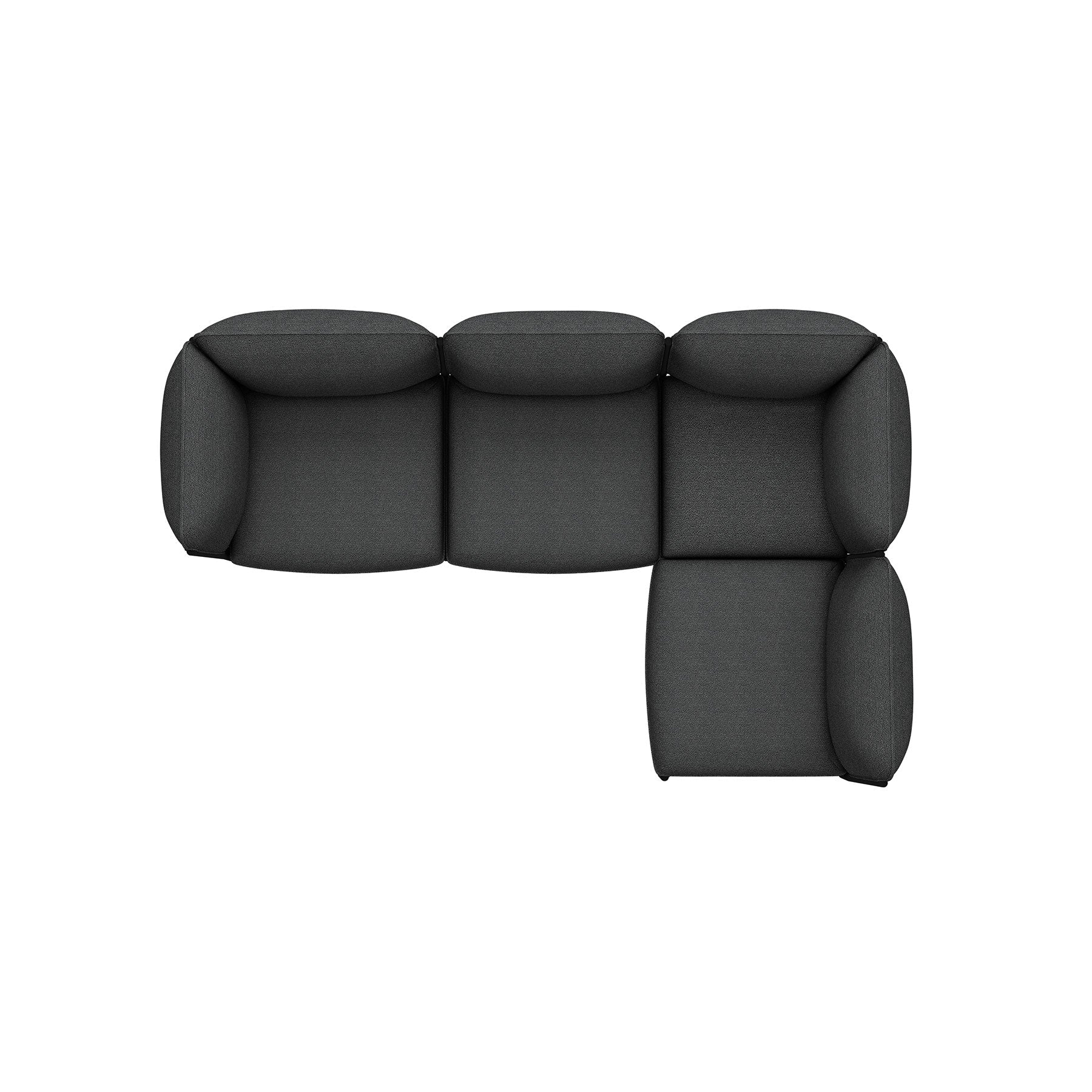 Kumo Corner Sofa with Armrest - District Furniture