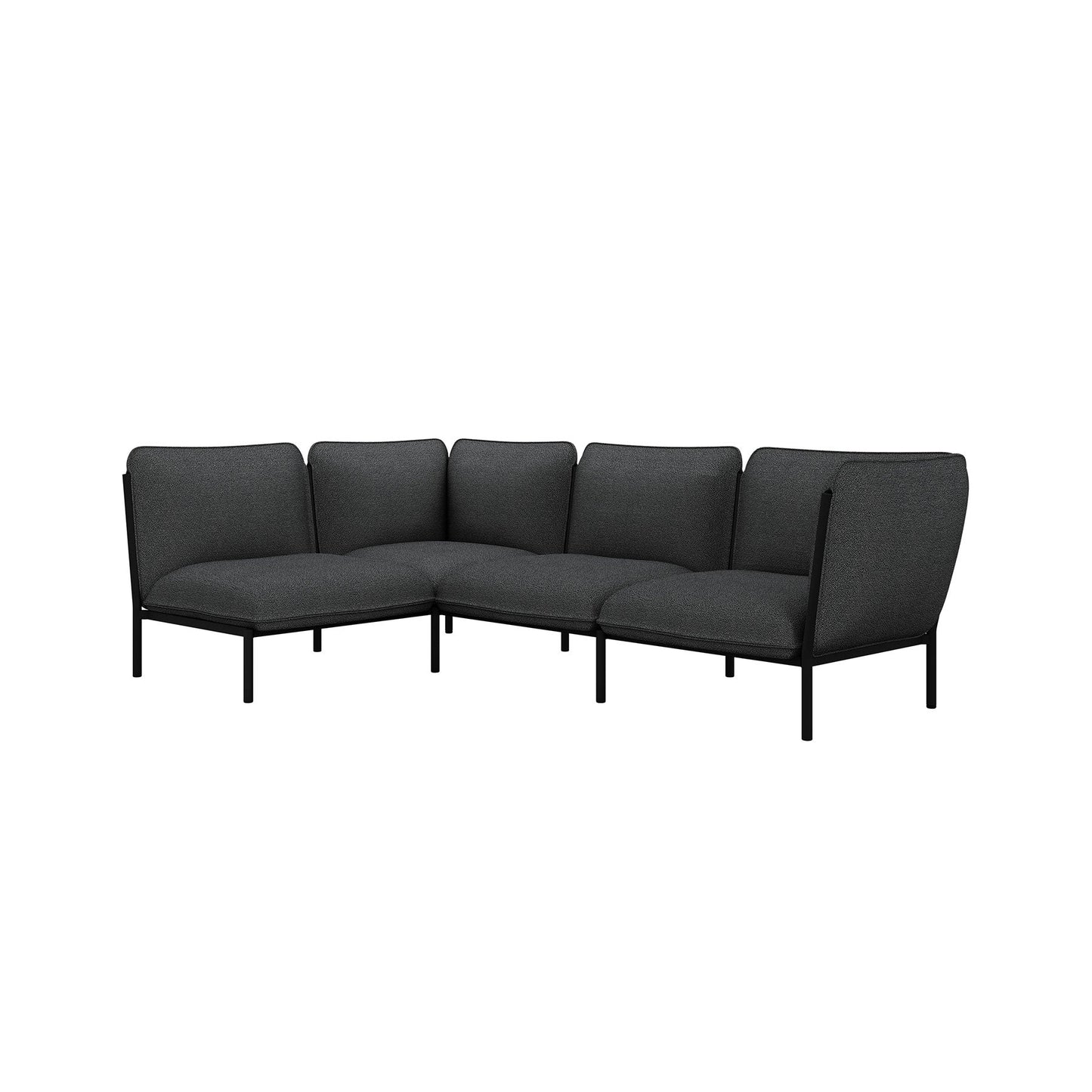 Kumo Corner Sofa with Armrest - District Furniture