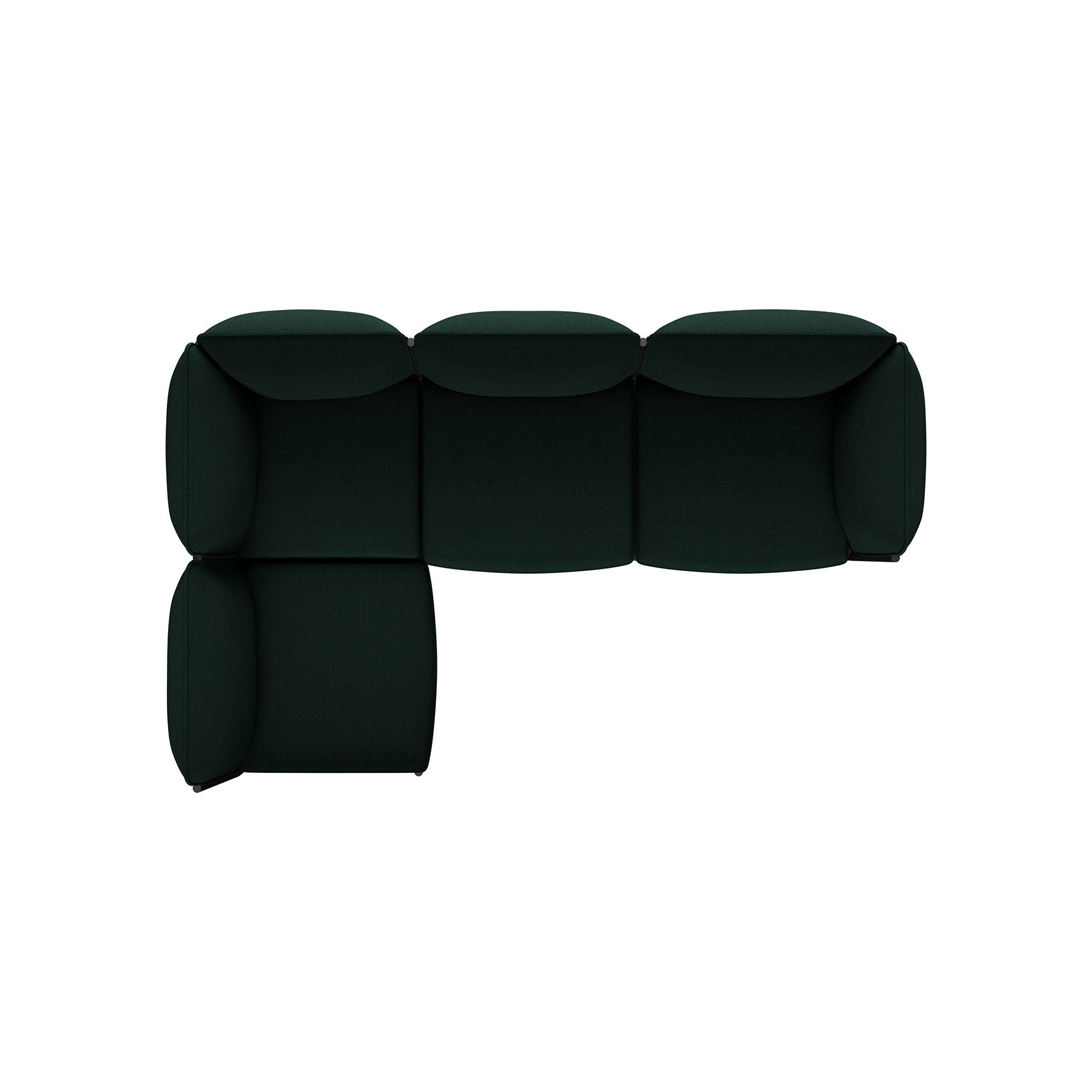 Kumo Corner Sofa with Armrest - District Furniture