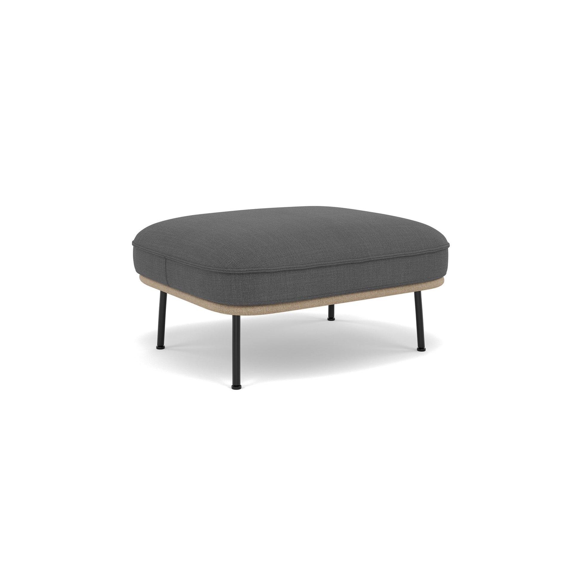 Lyra Ottoman - District Furniture
