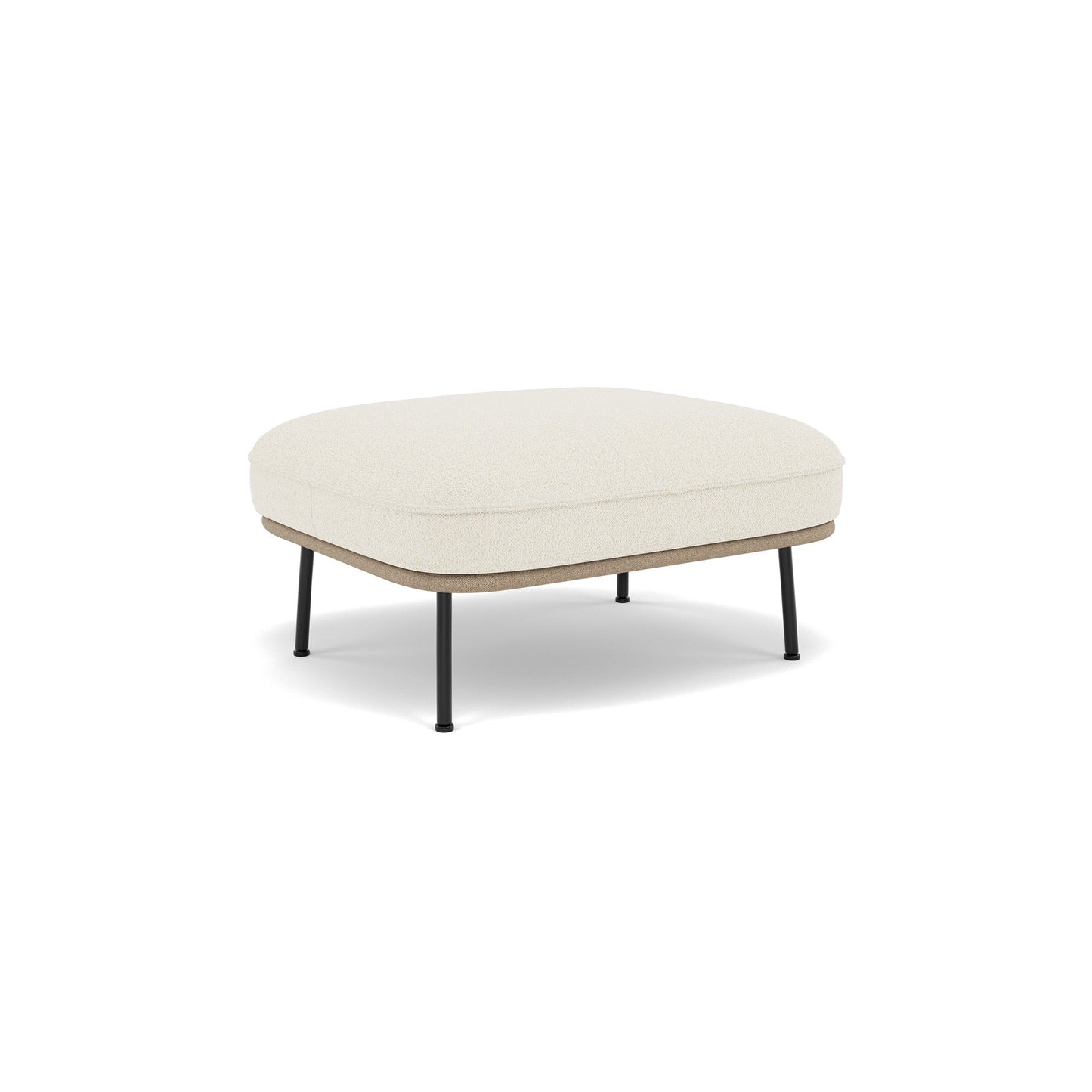 Lyra Ottoman - District Furniture