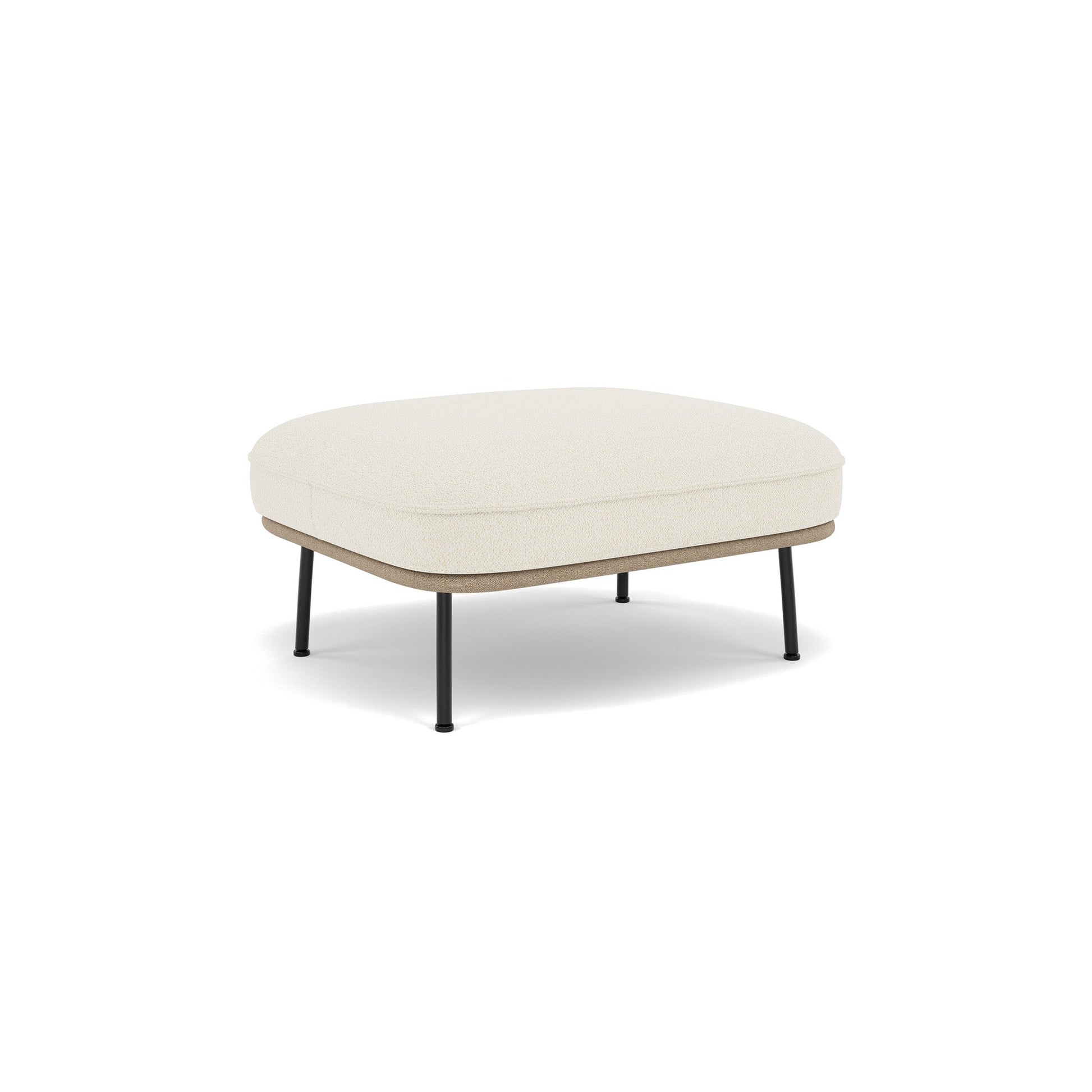Lyra Ottoman - District Furniture