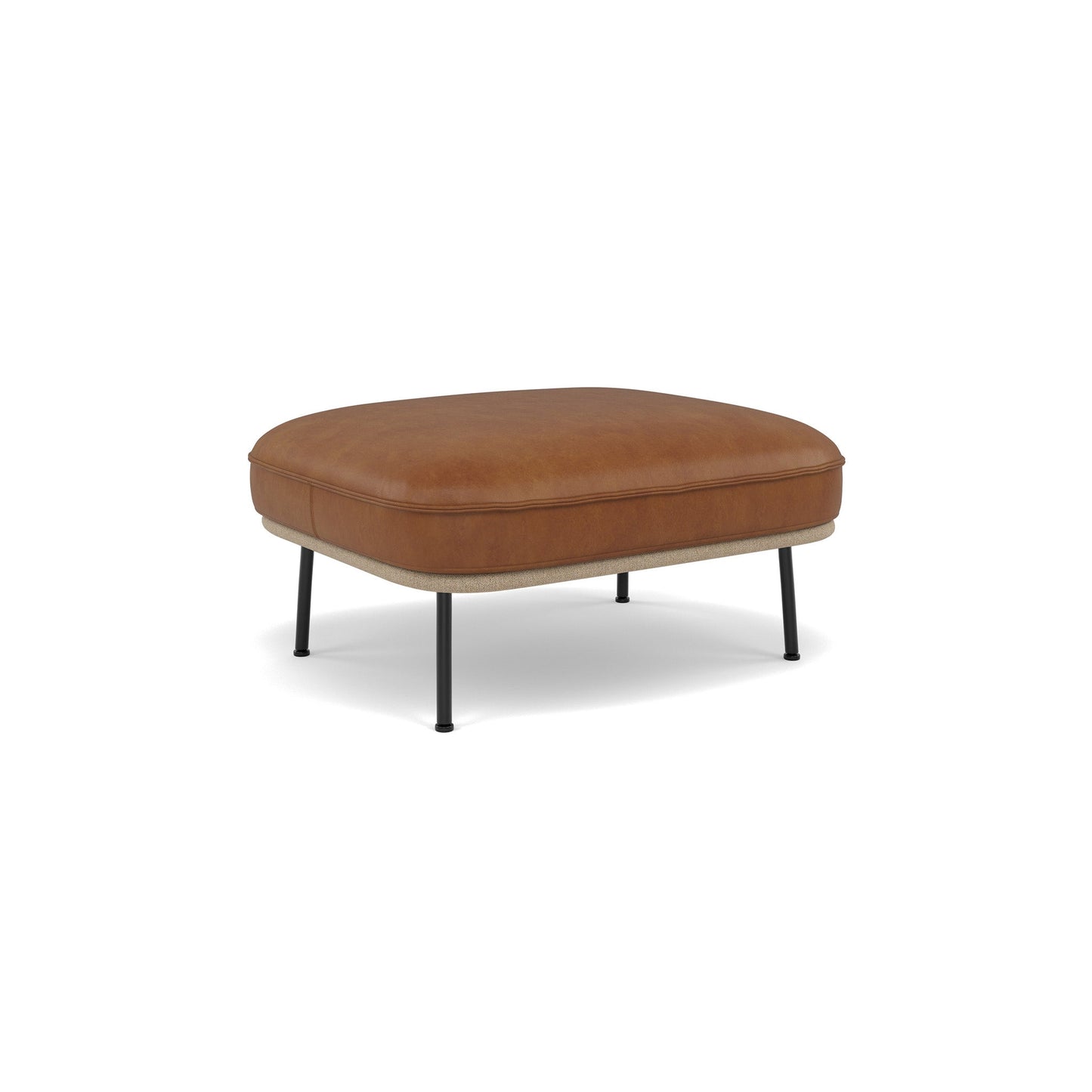 Lyra Ottoman - District Furniture
