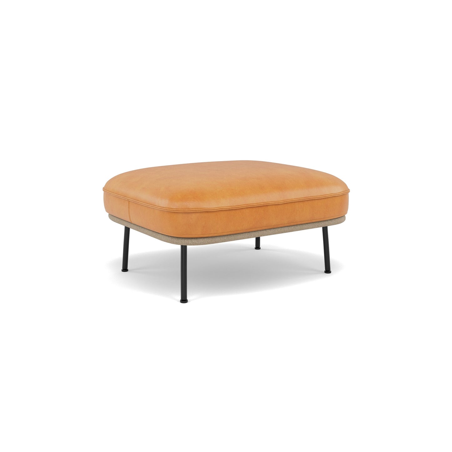 Lyra Ottoman - District Furniture