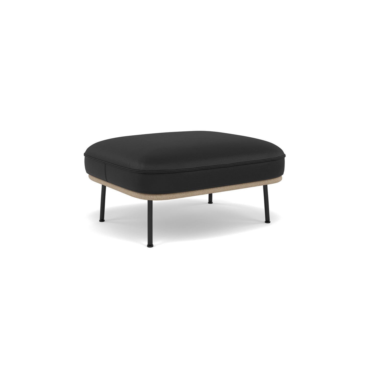 Lyra Ottoman - District Furniture