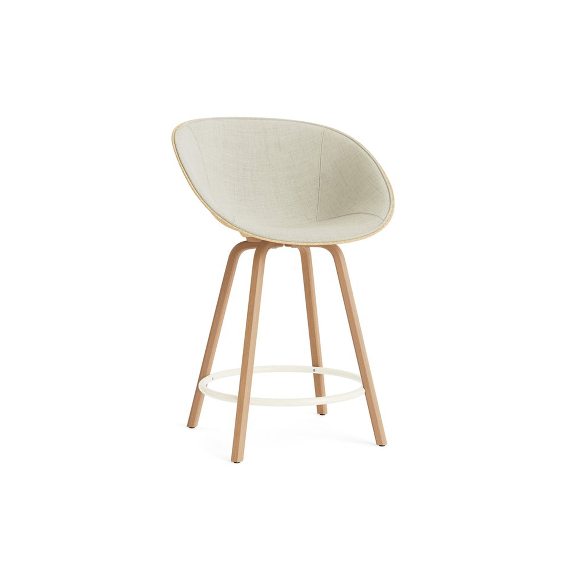 Mat Bar Armchair Front Upholstery Beech - District Furniture