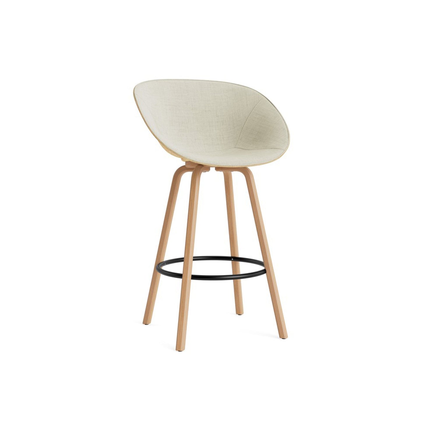 Mat Bar Armchair Front Upholstery Beech - District Furniture