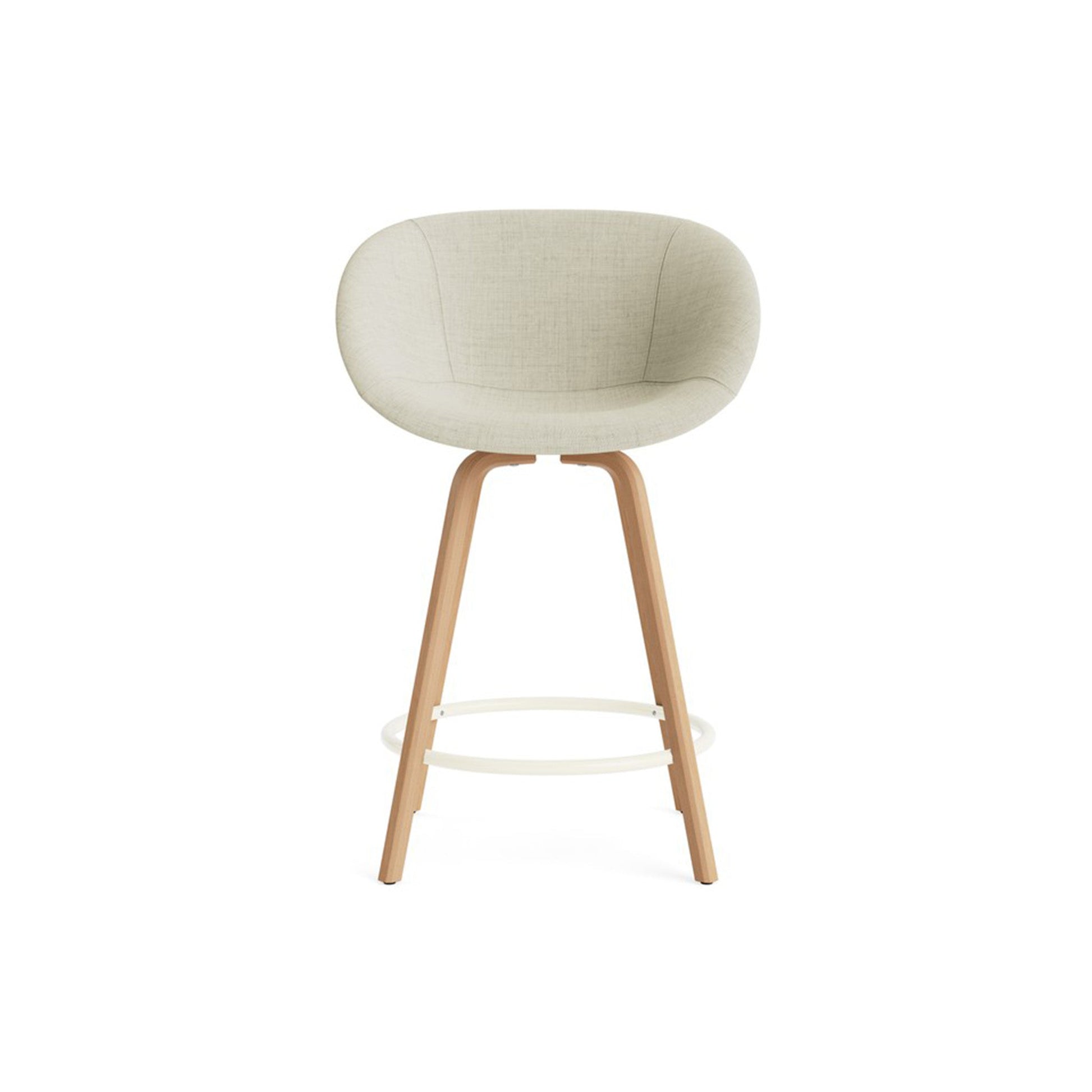 Mat Bar Armchair Full Upholstery Beech - District Furniture