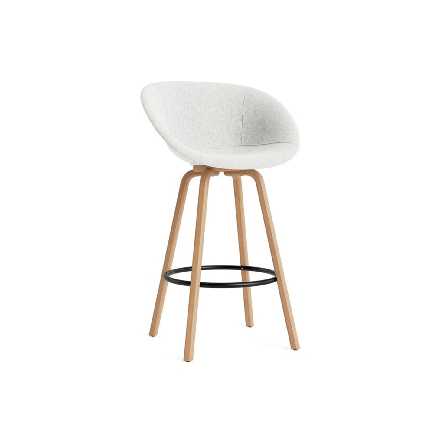 Mat Bar Armchair Full Upholstery Beech - District Furniture