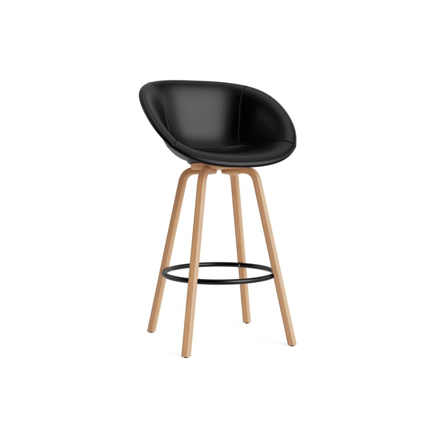 Mat Bar Armchair Full Upholstery Beech - District Furniture