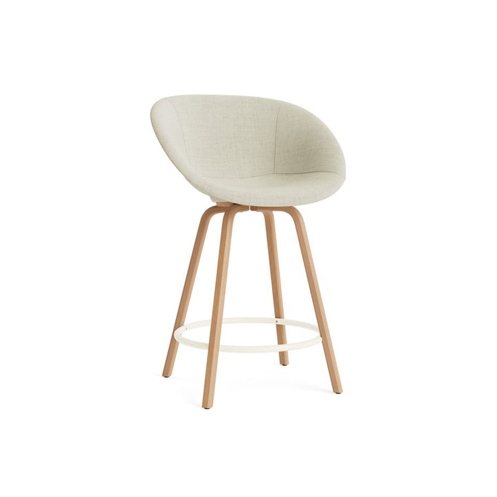 Mat Bar Armchair Full Upholstery Beech - District Furniture