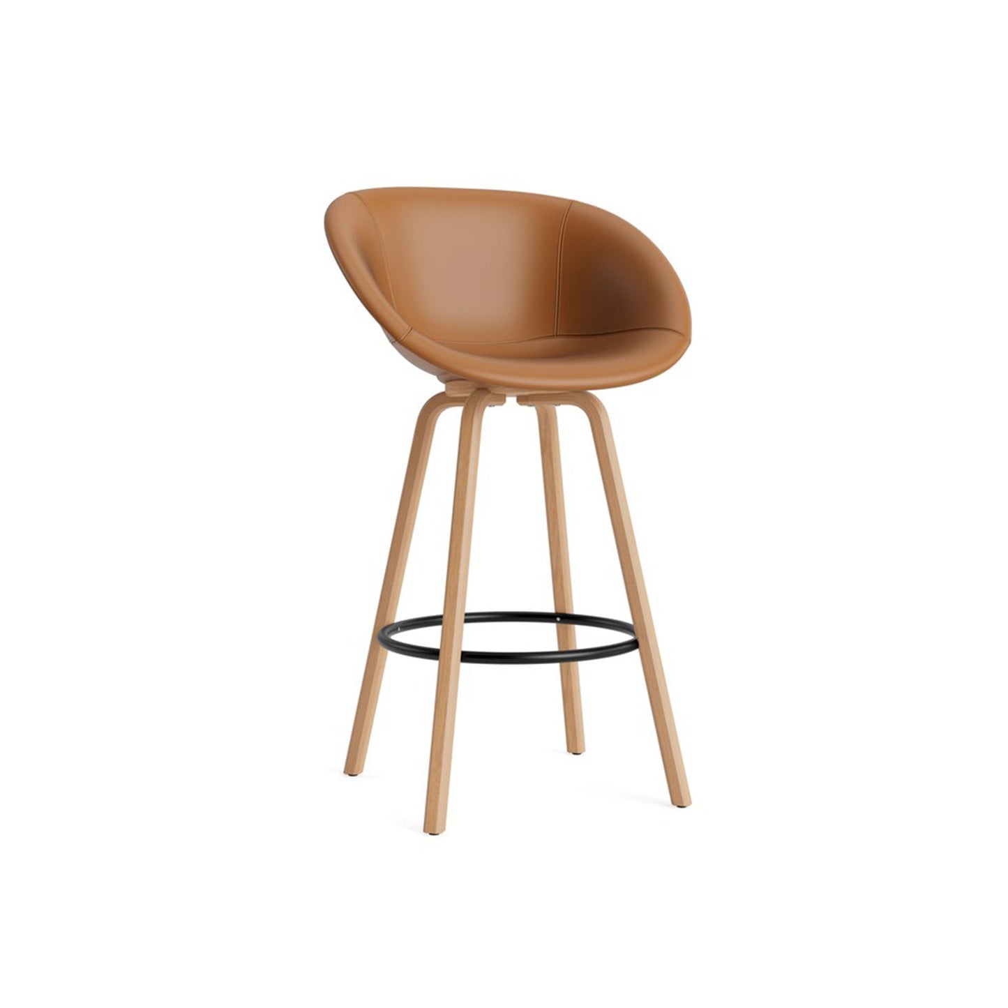 Mat Bar Armchair Full Upholstery Beech - District Furniture