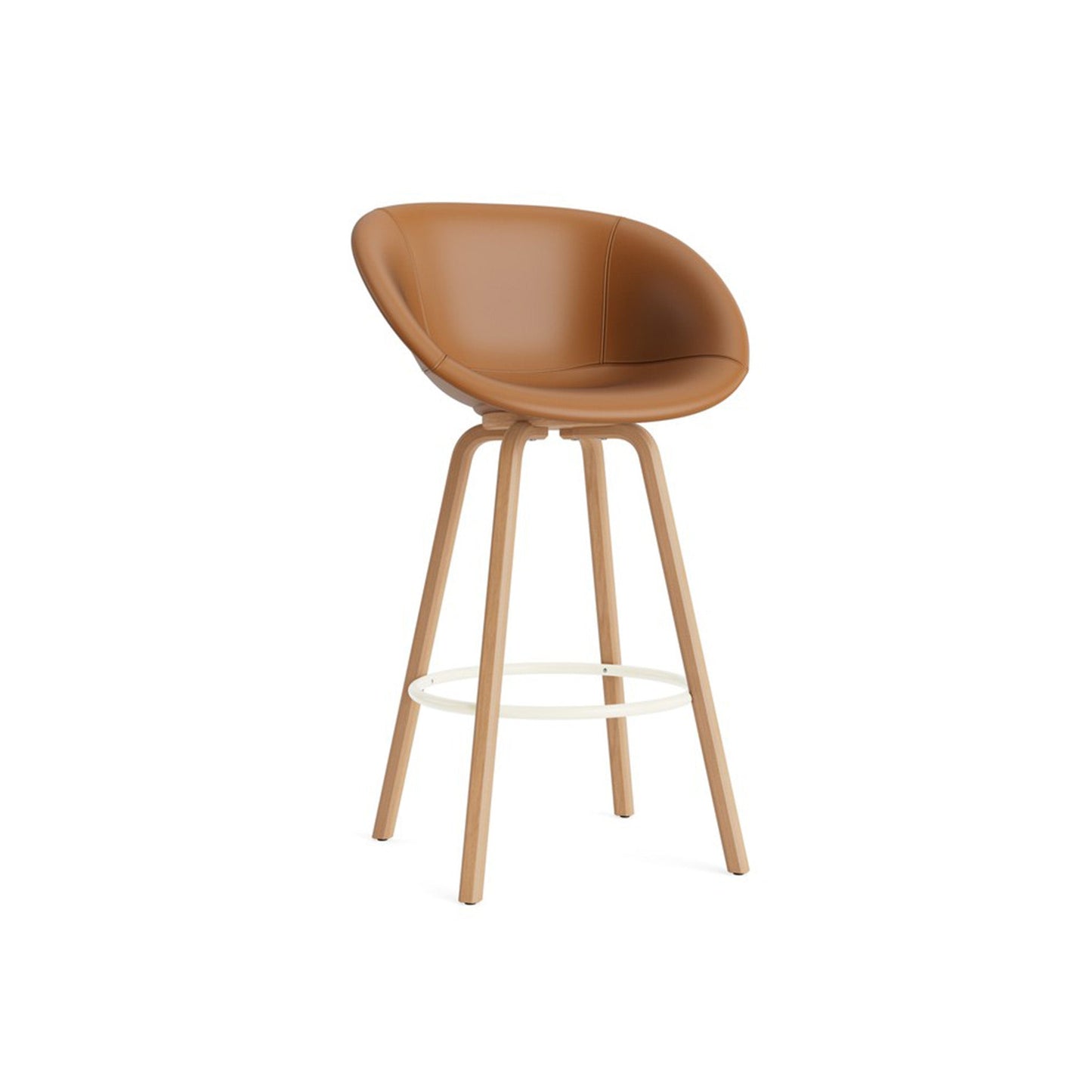 Mat Bar Armchair Full Upholstery Beech - District Furniture