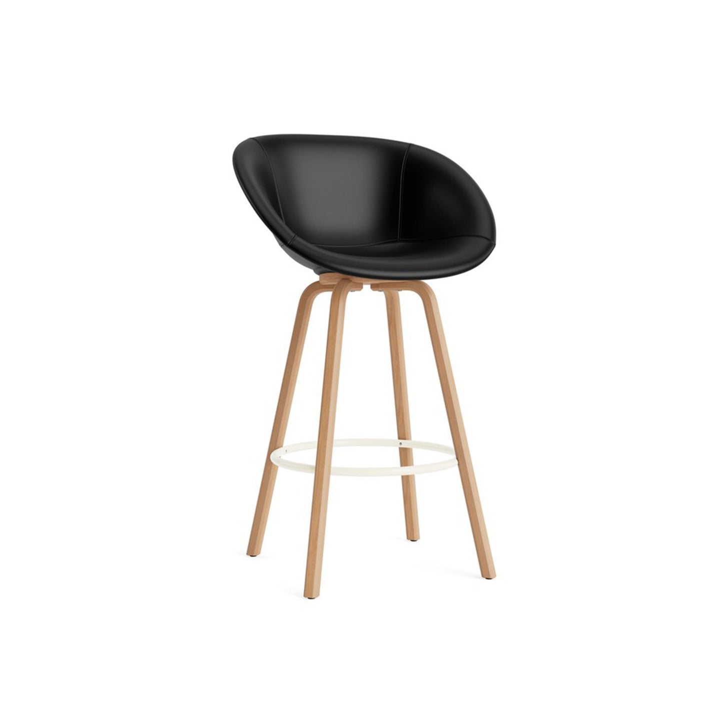 Mat Bar Armchair Full Upholstery Beech - District Furniture