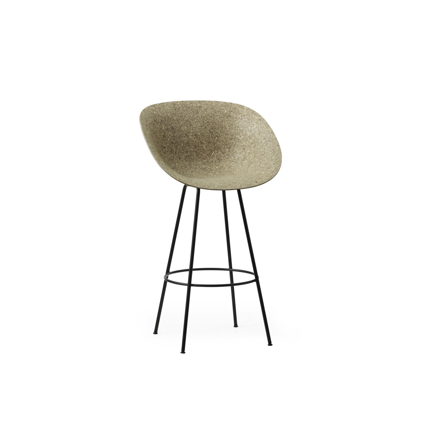 Mat Bar Armchair Steel - District Furniture