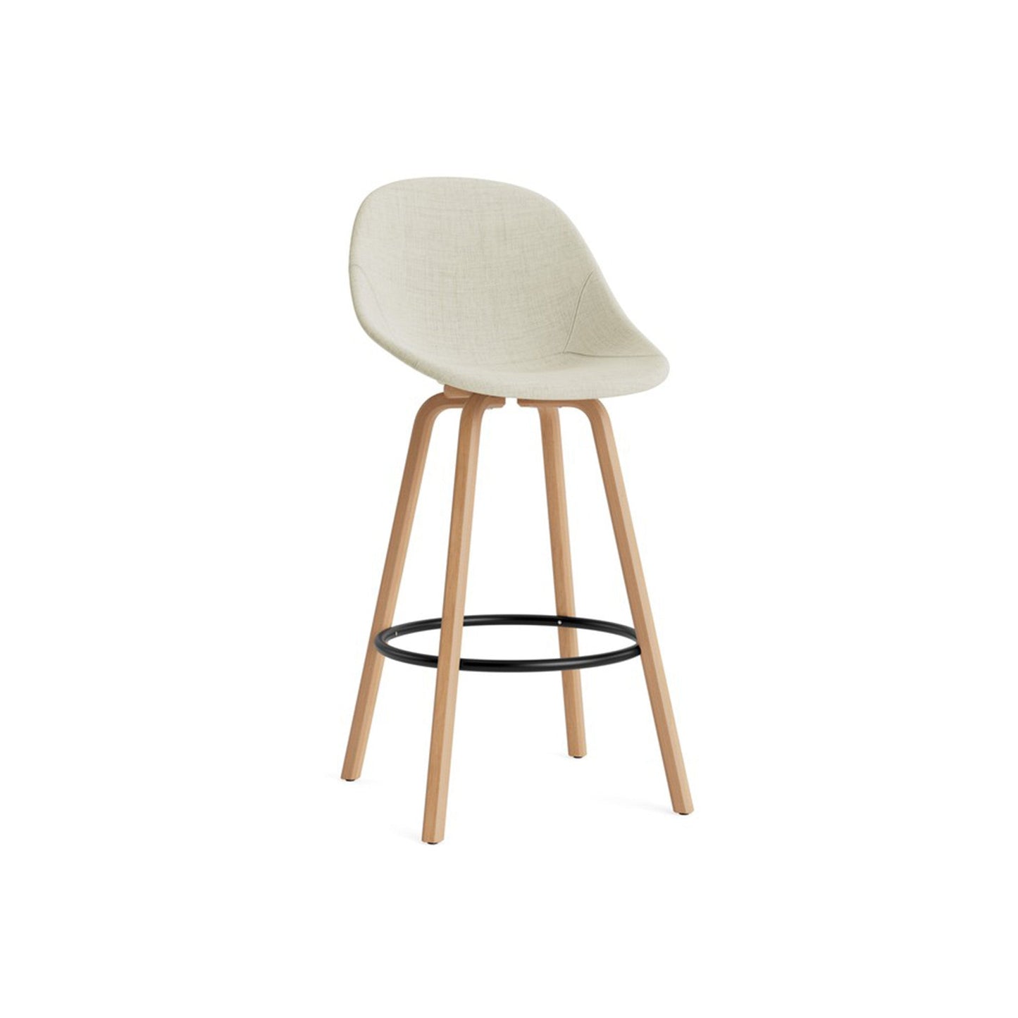 Mat Bar Chair Full Upholstery Beech - District Furniture