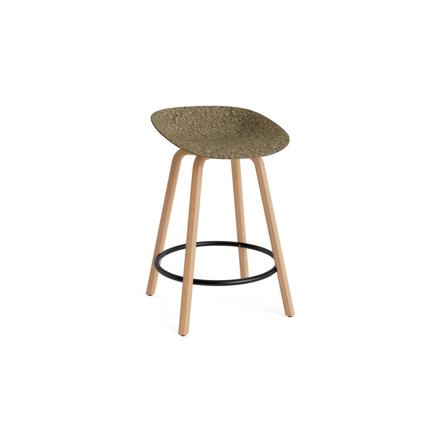 Mat Barstool Beech - District Furniture