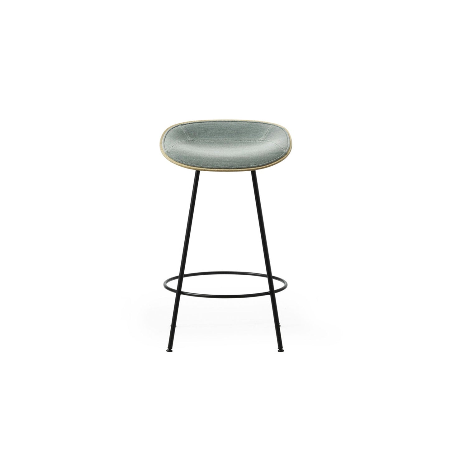 Mat Barstool Front Upholstered - District Furniture