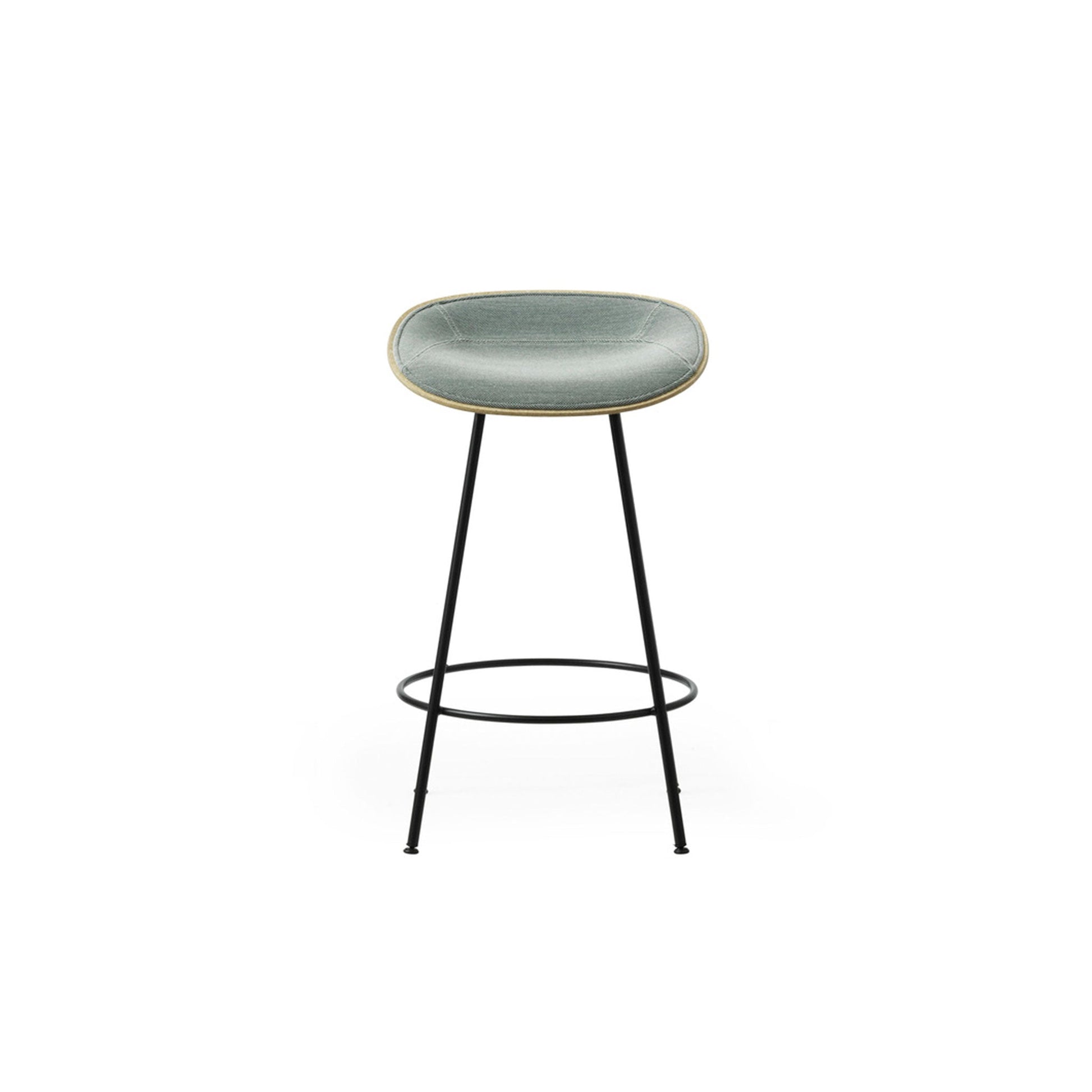 Mat Barstool Front Upholstered - District Furniture