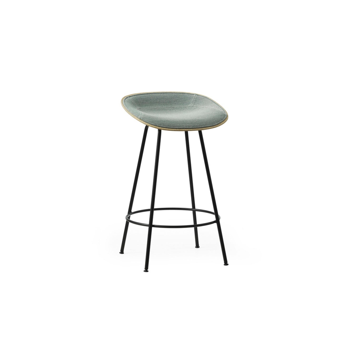 Mat Barstool Front Upholstered - District Furniture