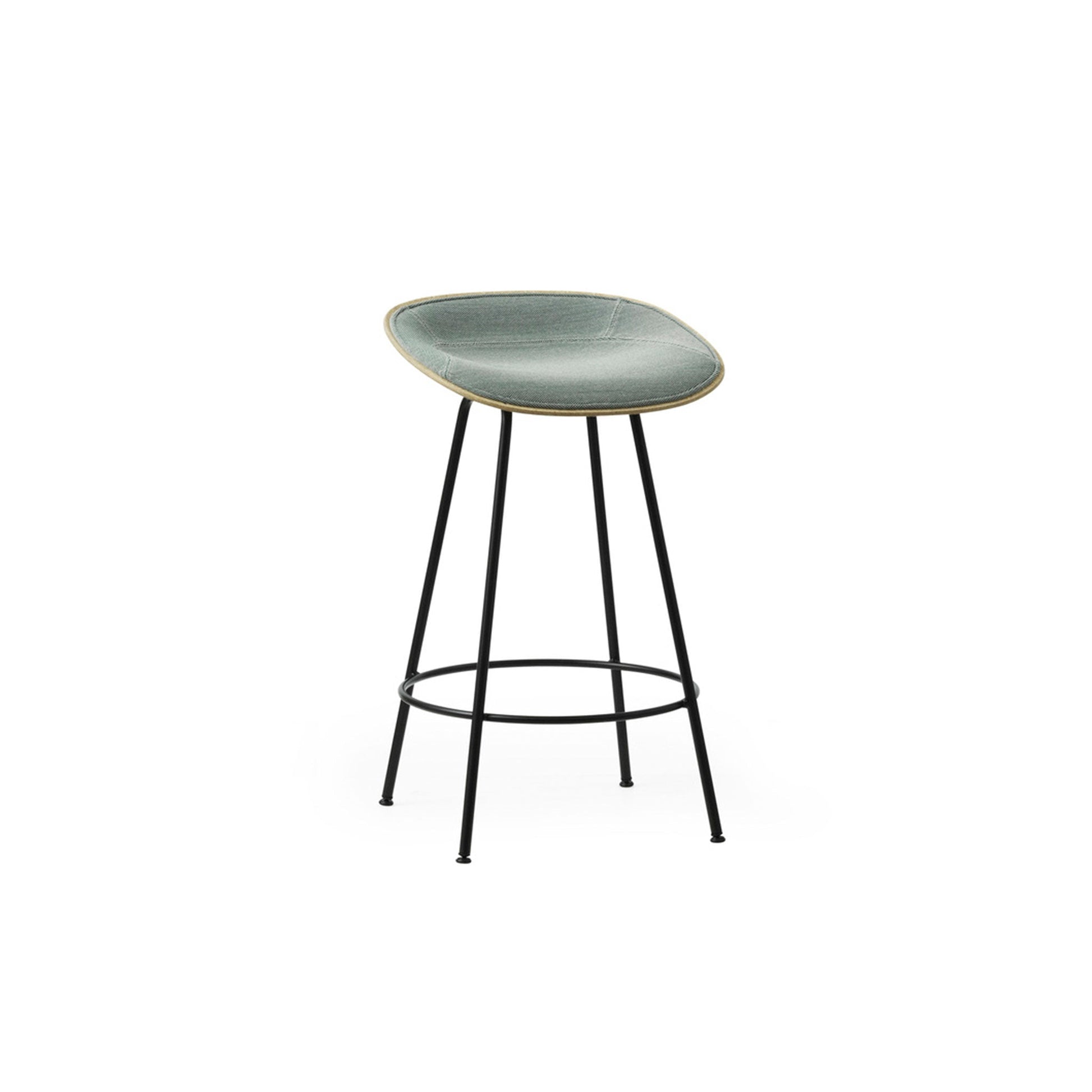 Mat Barstool Front Upholstered - District Furniture