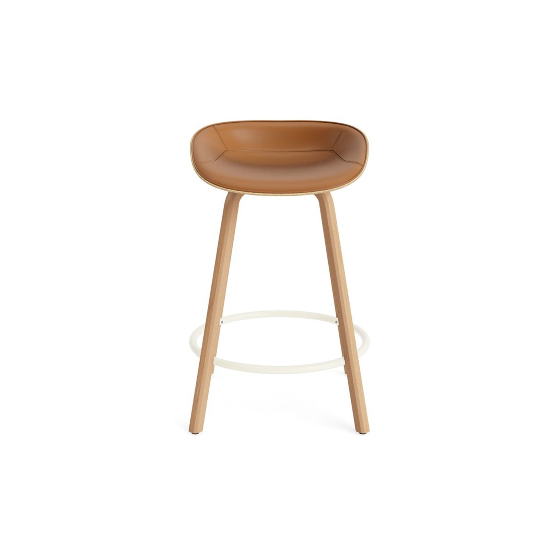 Mat Barstool Front Upholstery Beech - District Furniture