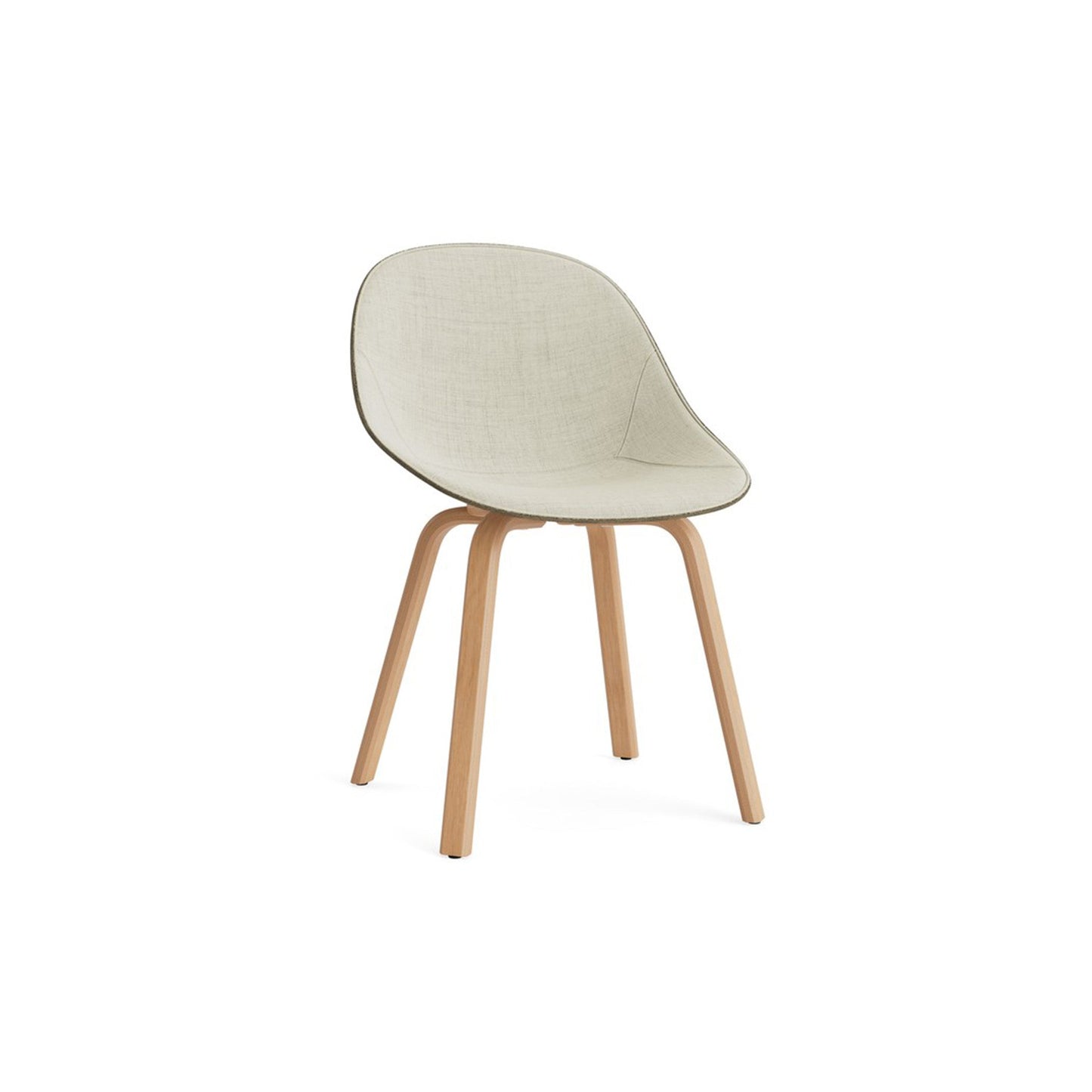 Mat Chair Front Upholstered Beech - District Furniture