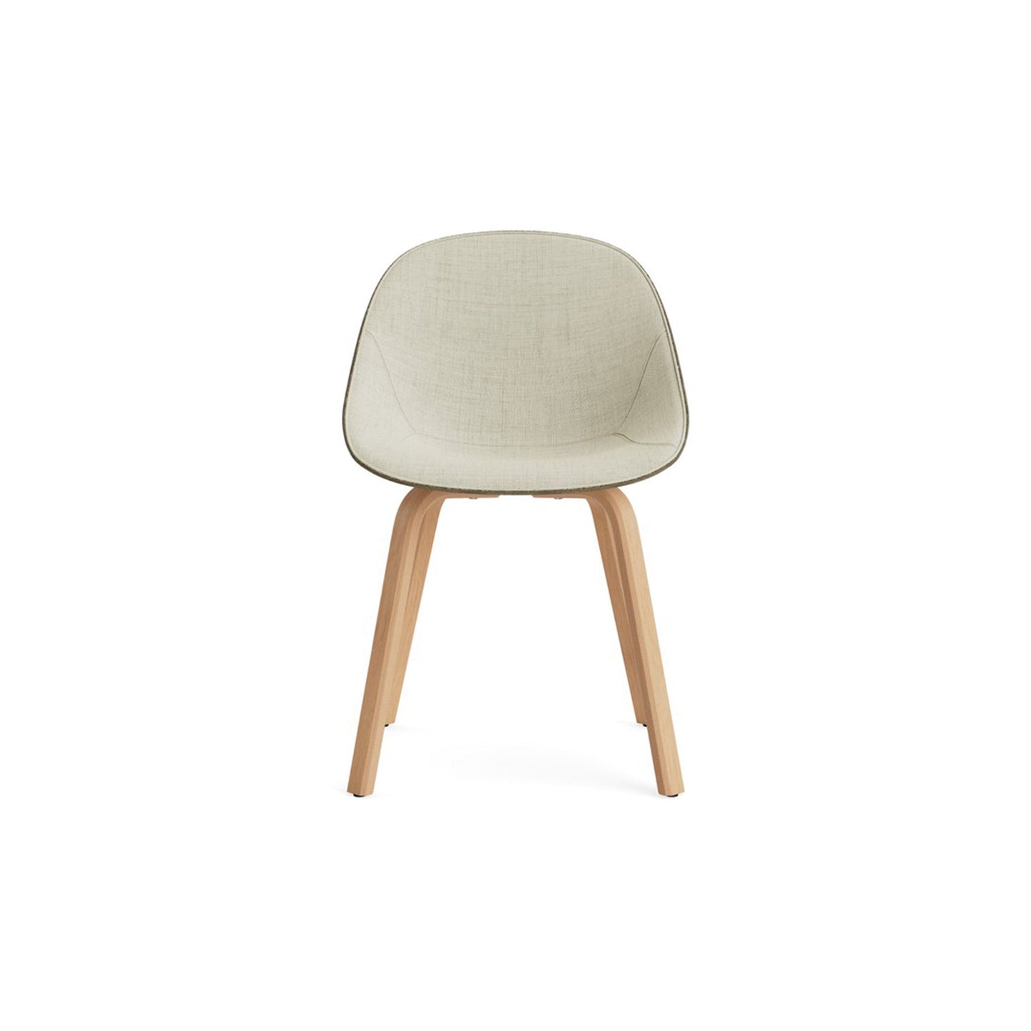 Mat Chair Front Upholstered Beech - District Furniture