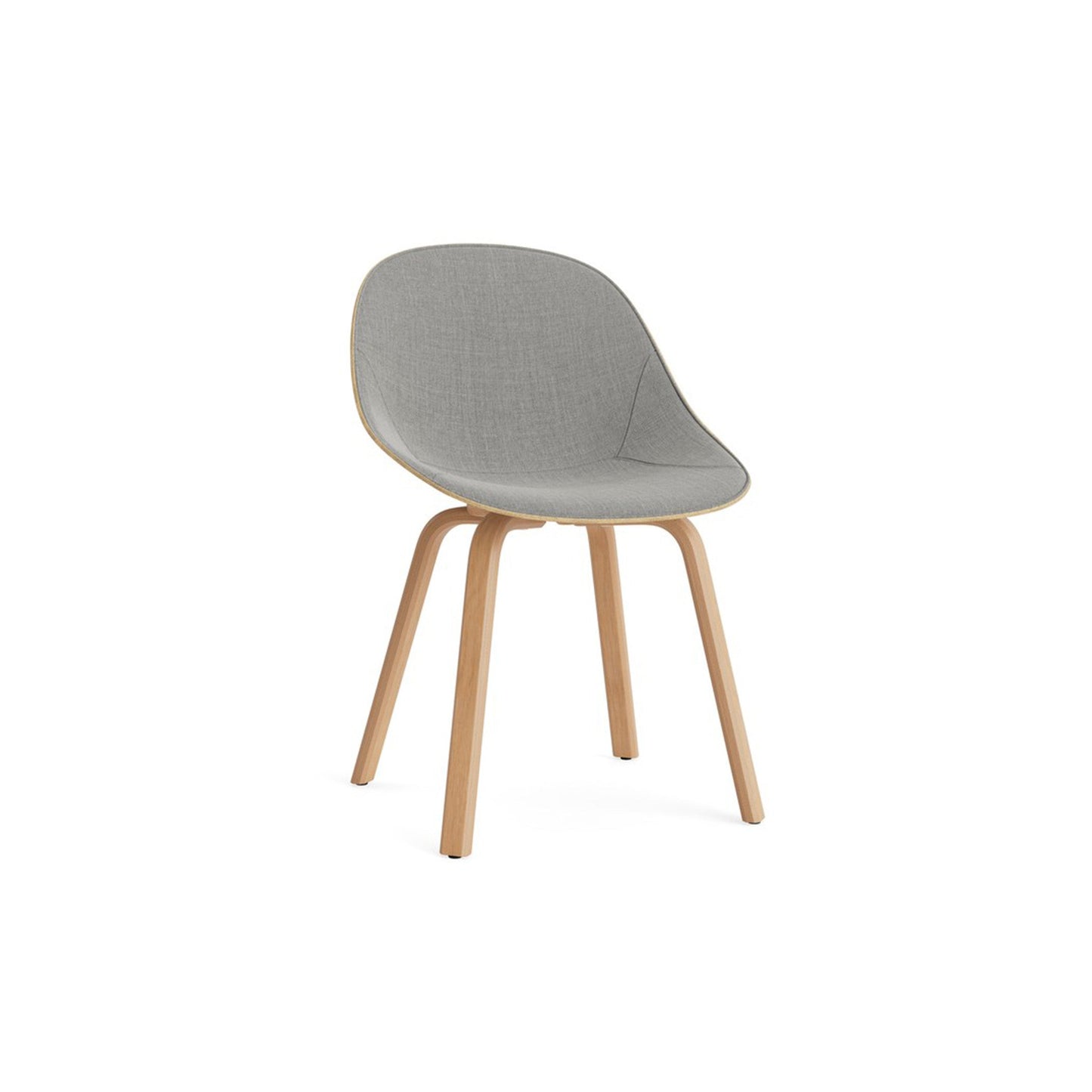 Mat Chair Front Upholstered Beech - District Furniture