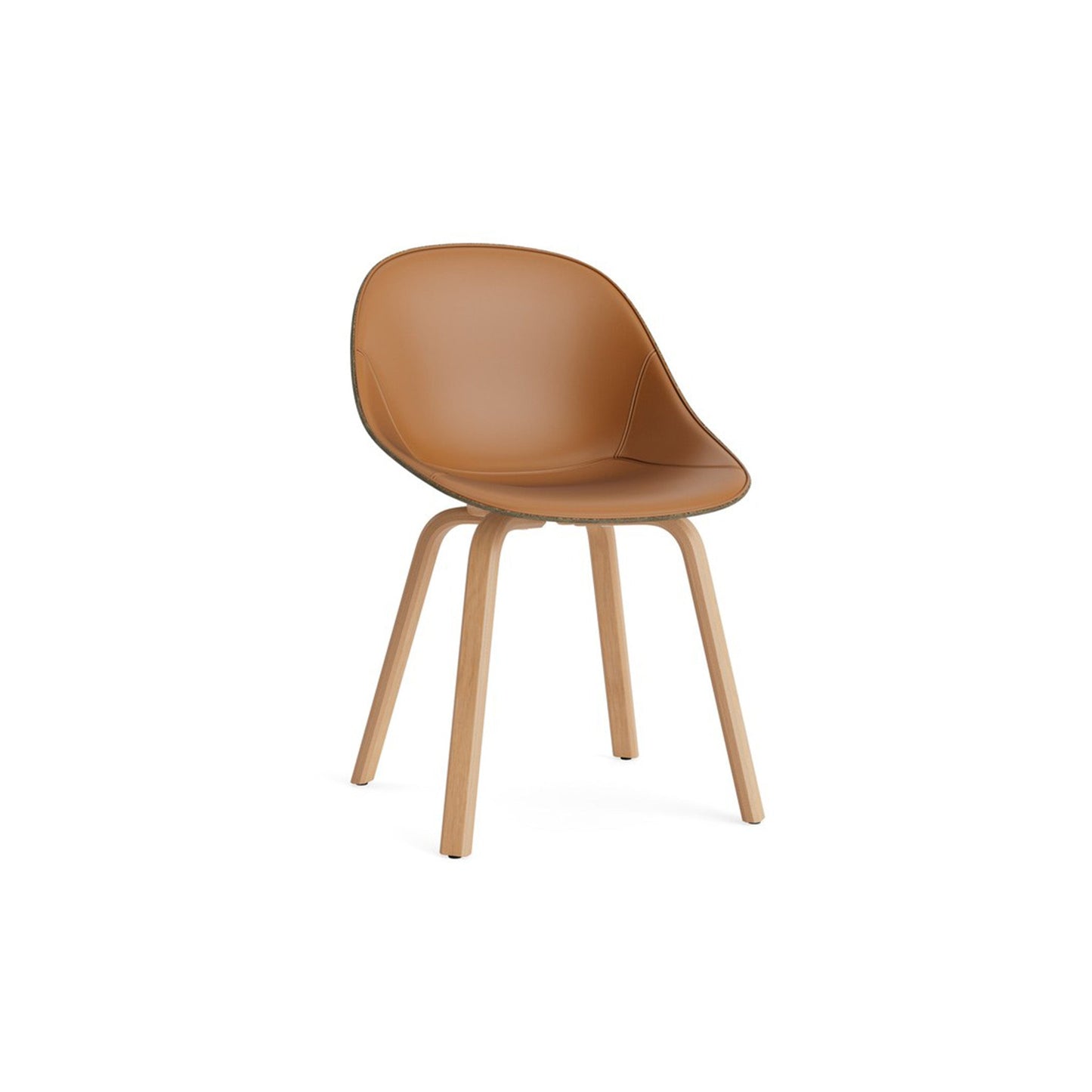 Mat Chair Front Upholstered Beech - District Furniture