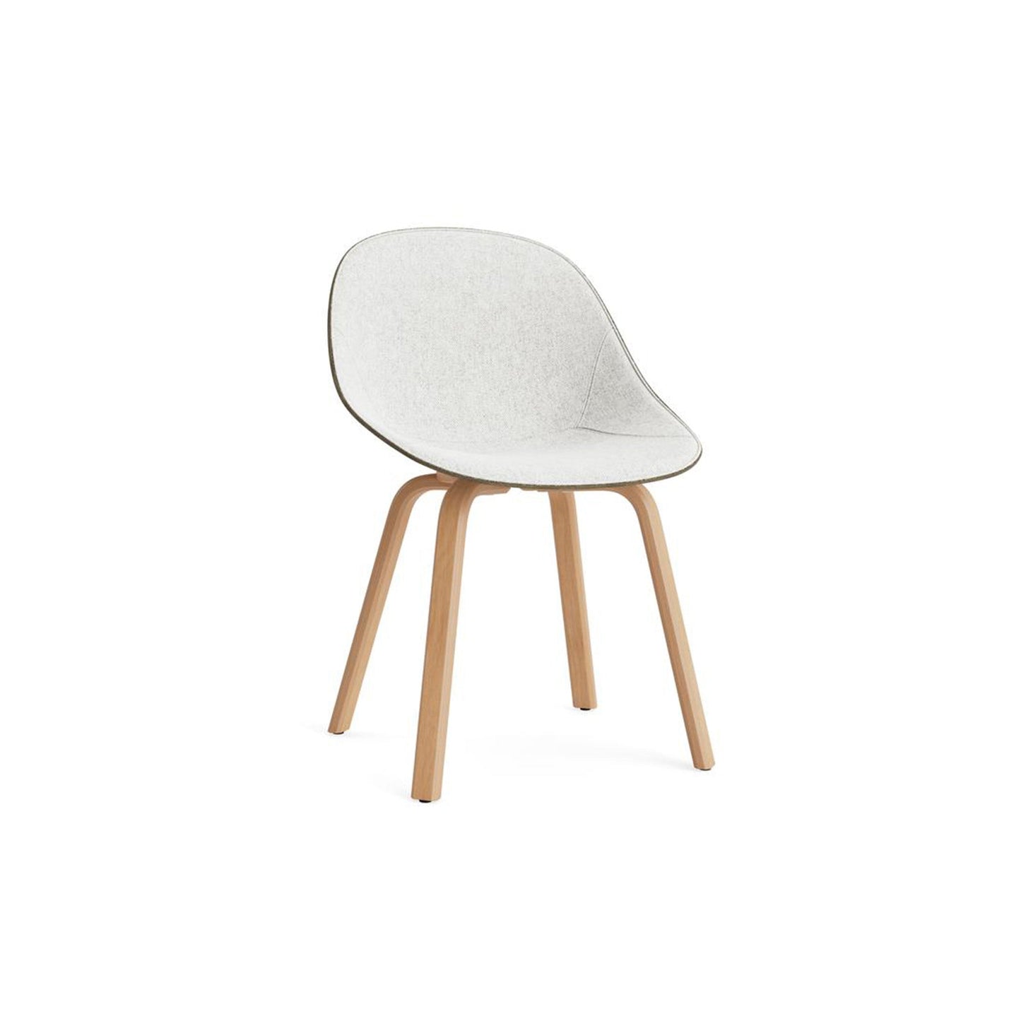 Mat Chair Front Upholstered Beech - District Furniture