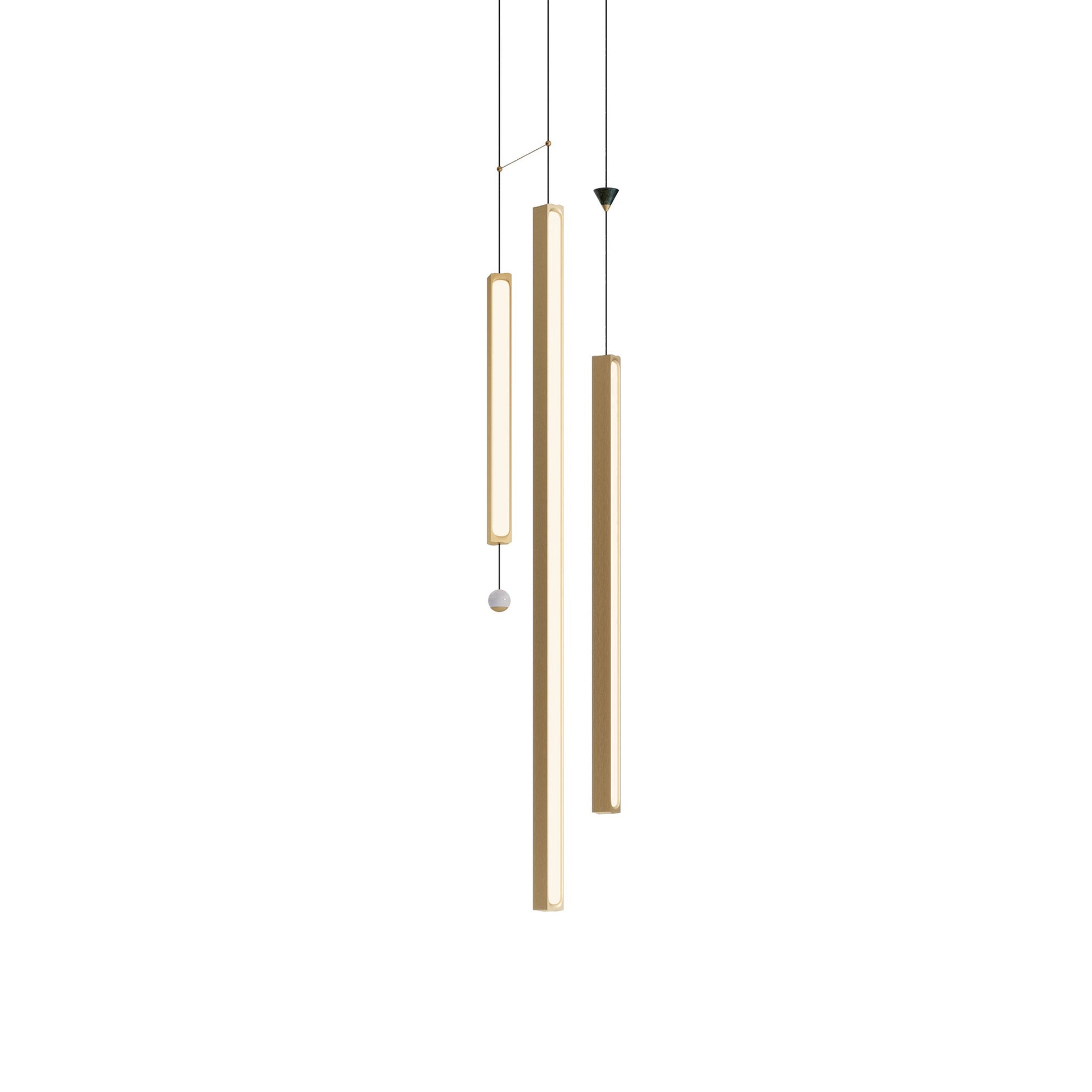 Milky Way Chandelier Vertical - District Furniture