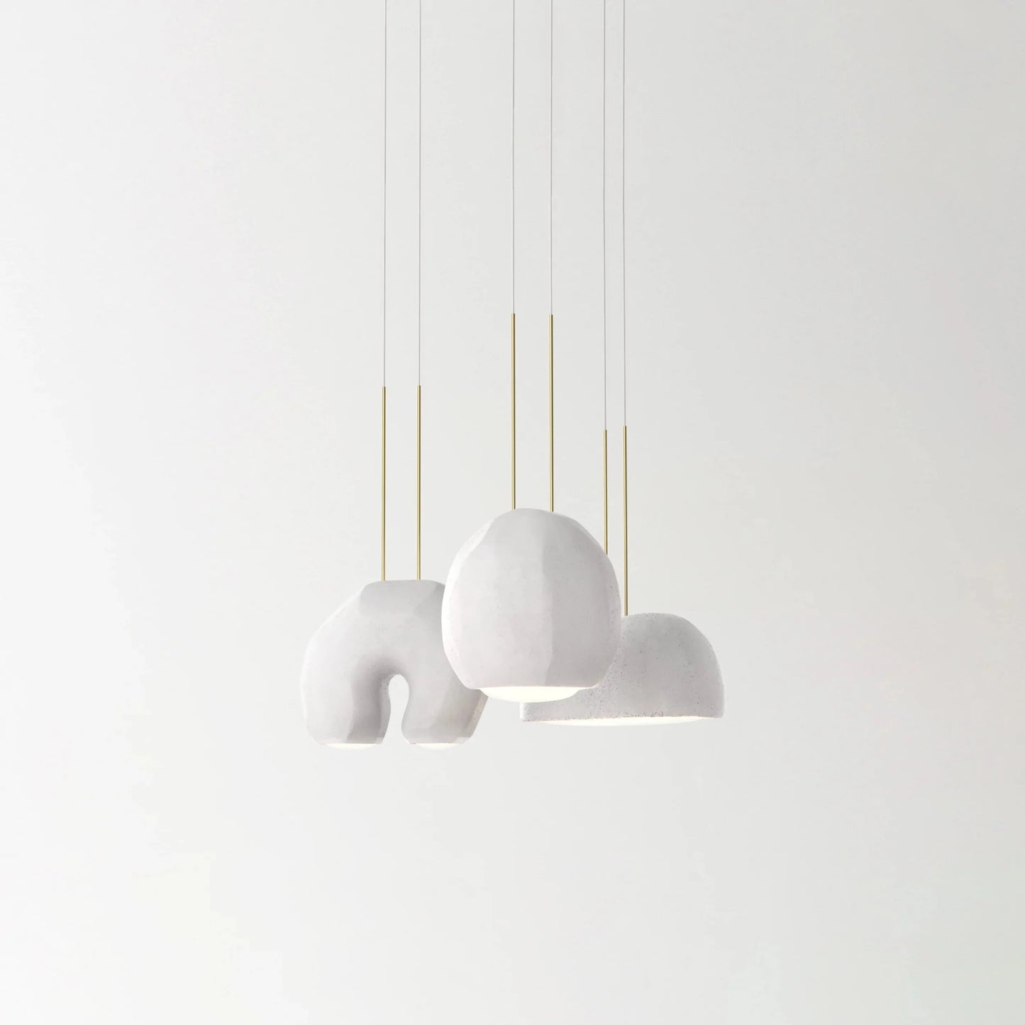 Moonstone Chandelier Circular - District Furniture