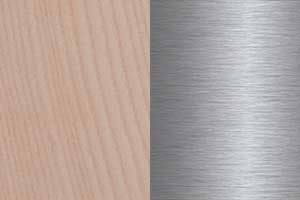 Natural Ash / Brushed Stainless Steel