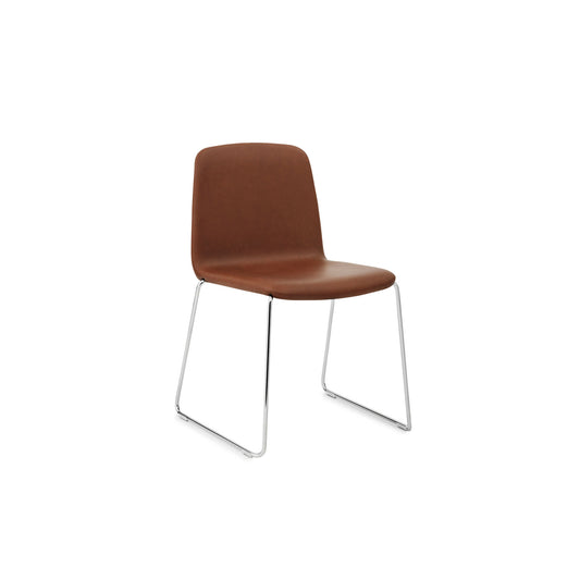 Just Chair Steel Upholstered