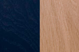 Blue Black Ash / Natural Oak