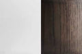 Smoked Oak / White Opal Glass