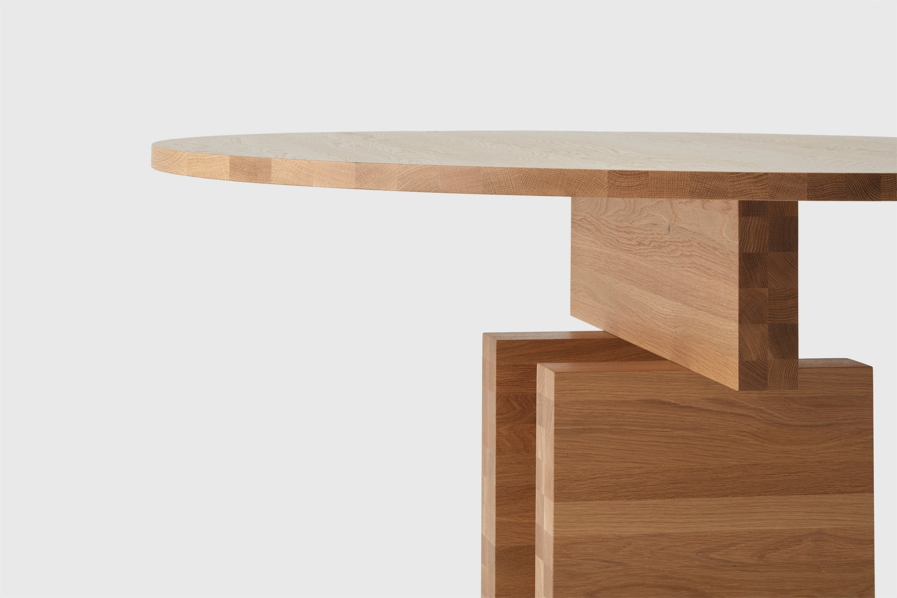 Plane Dining Table - Round - District Furniture