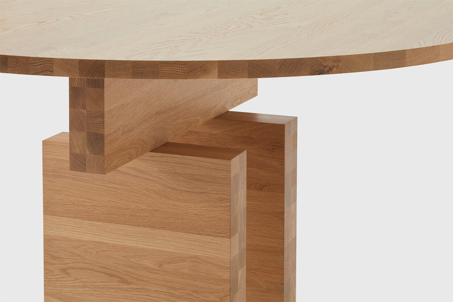 Plane Dining Table - Round - District Furniture