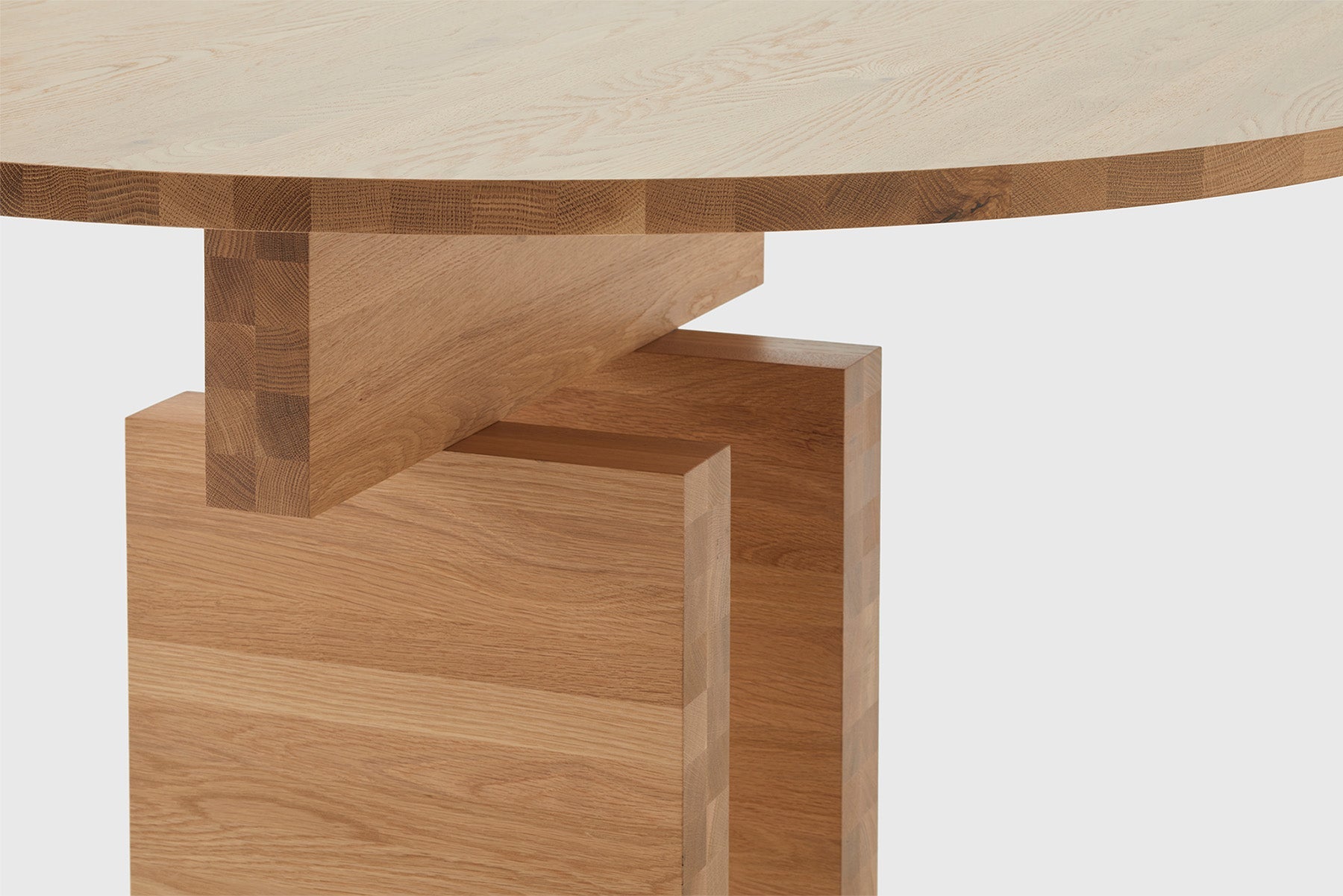Plane Dining Table - Round - District Furniture